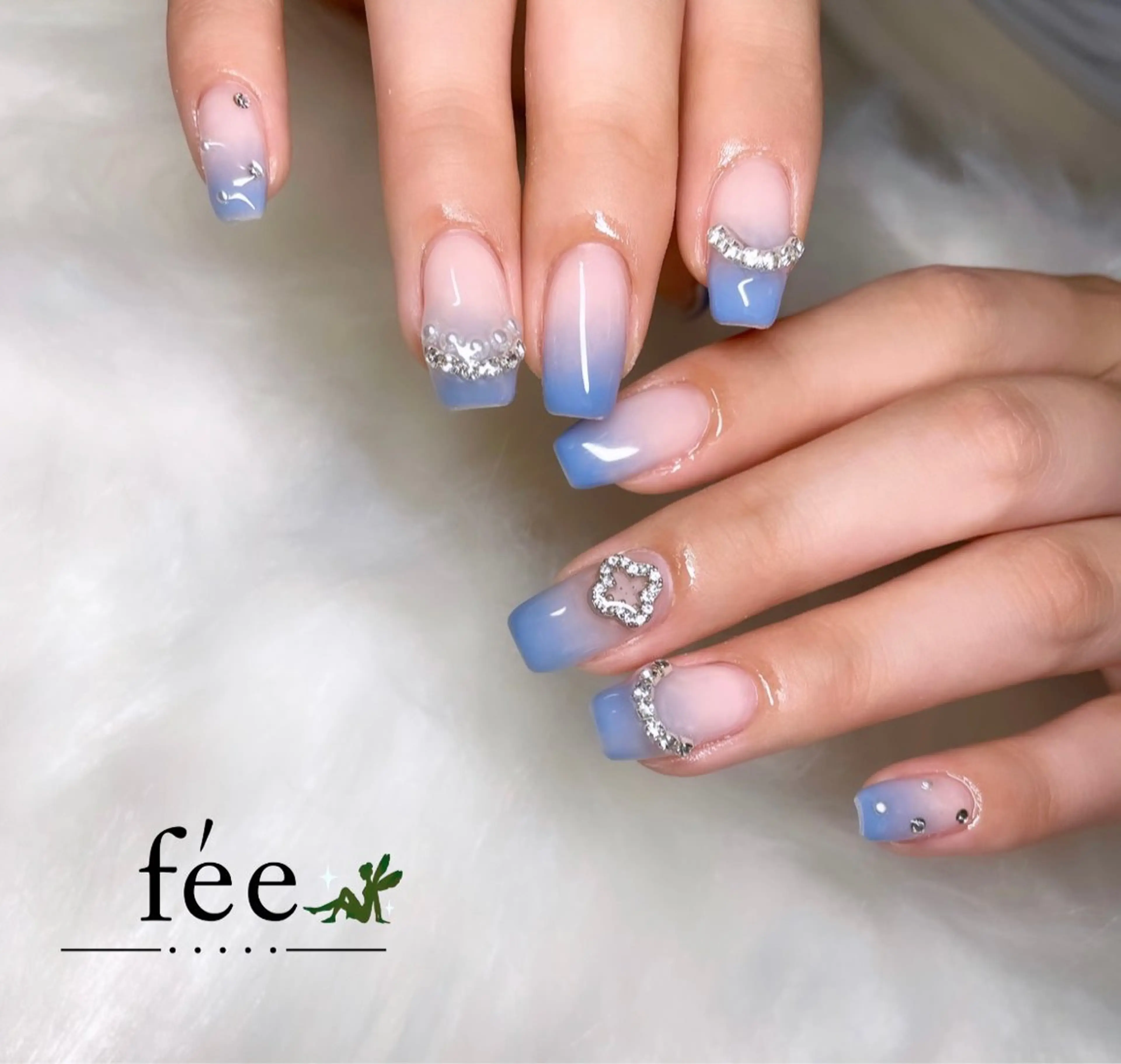 ネイル フットネイル フレンチネイル ジェルネイル 韓国ネイル マグネットネイル ハンドネイル nail salon fee（フィー）のネイルデザイン