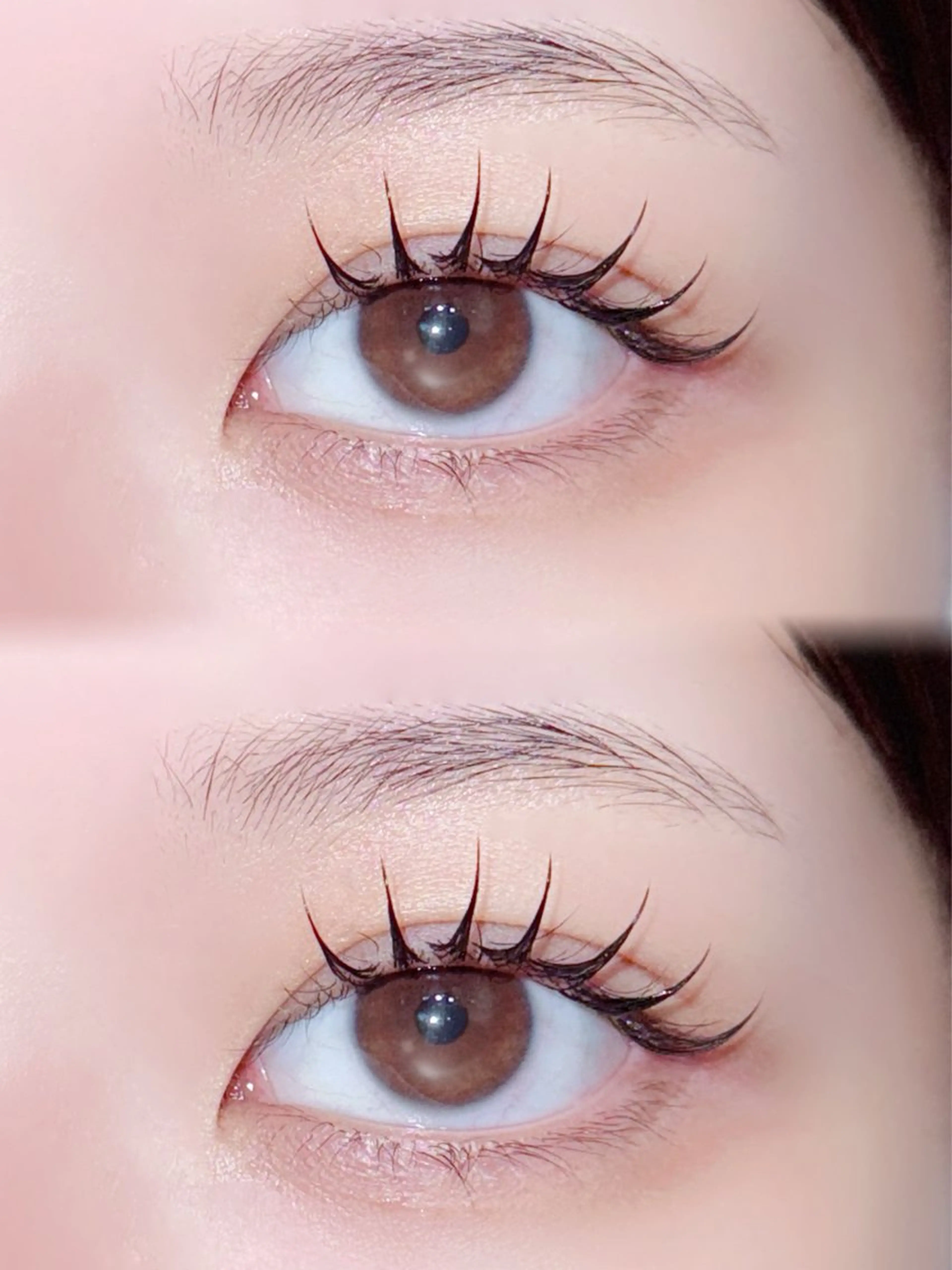 マツエク・マツパ フラットラッシュ ナチュラル LUME🪞 natsukiのマツエク・マツパデザイン