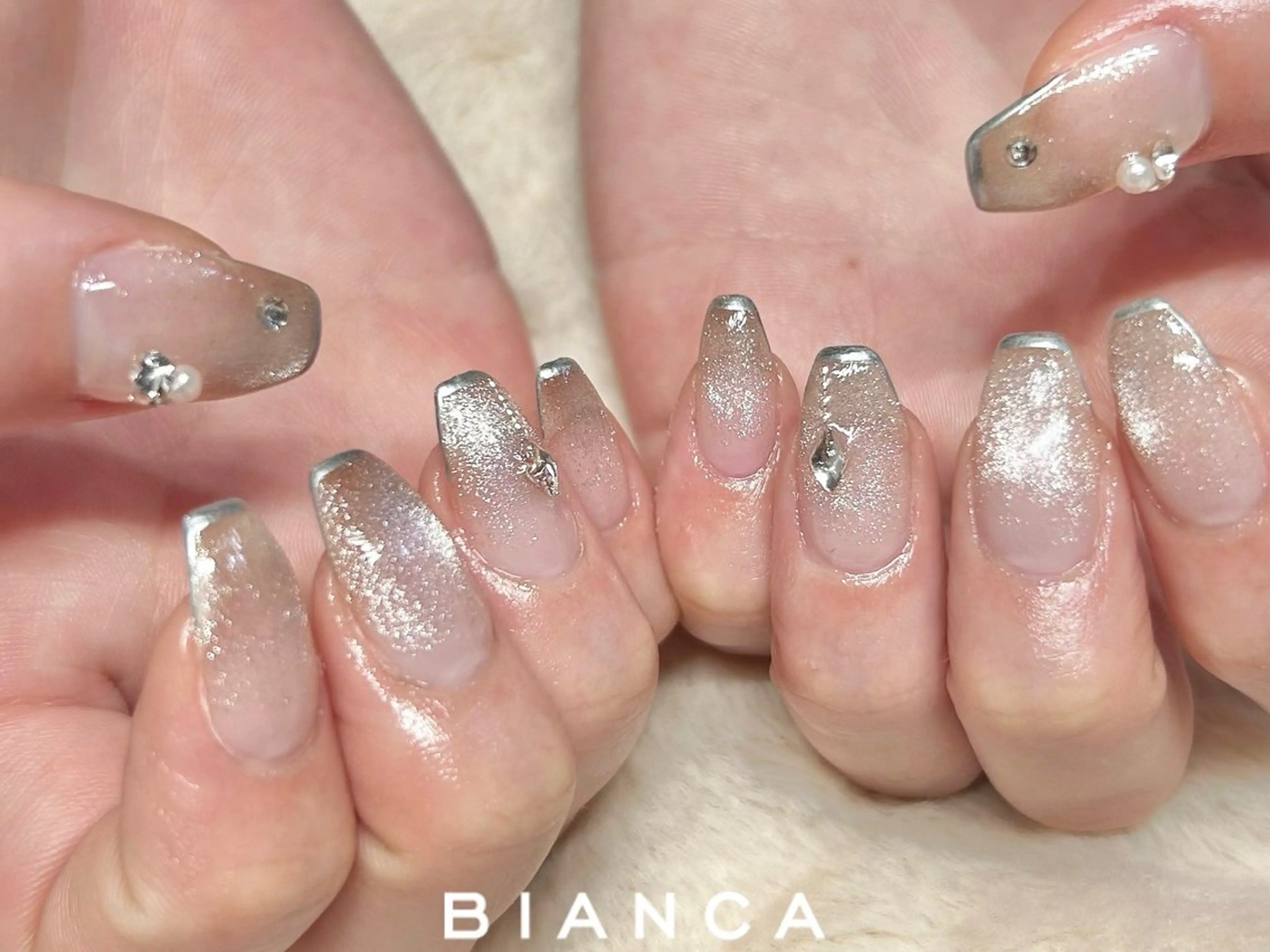 ネイル ハンドネイル Bianca栄店 みさとのネイルデザイン