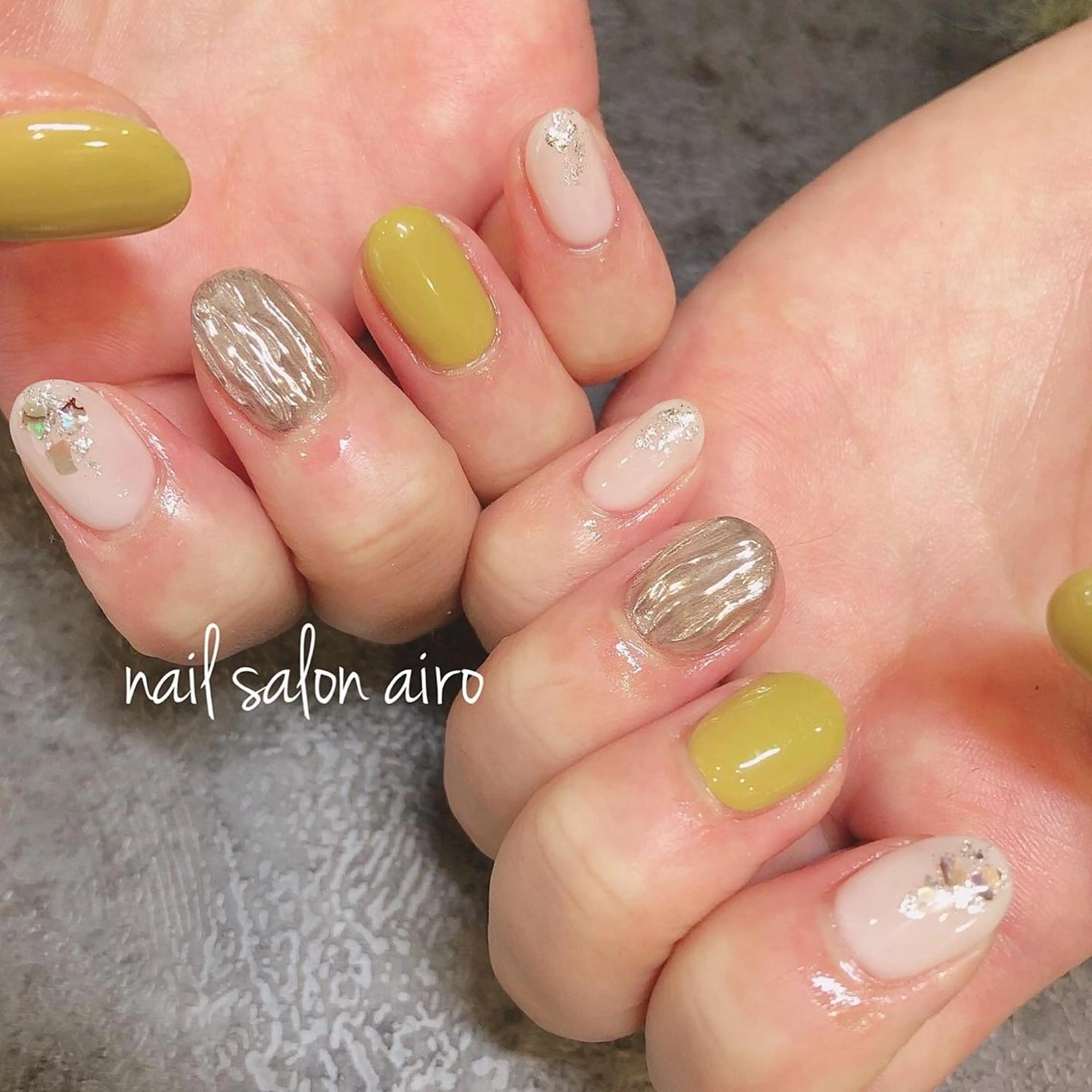 ネイル ハンドネイル nail salon airoのネイルデザイン