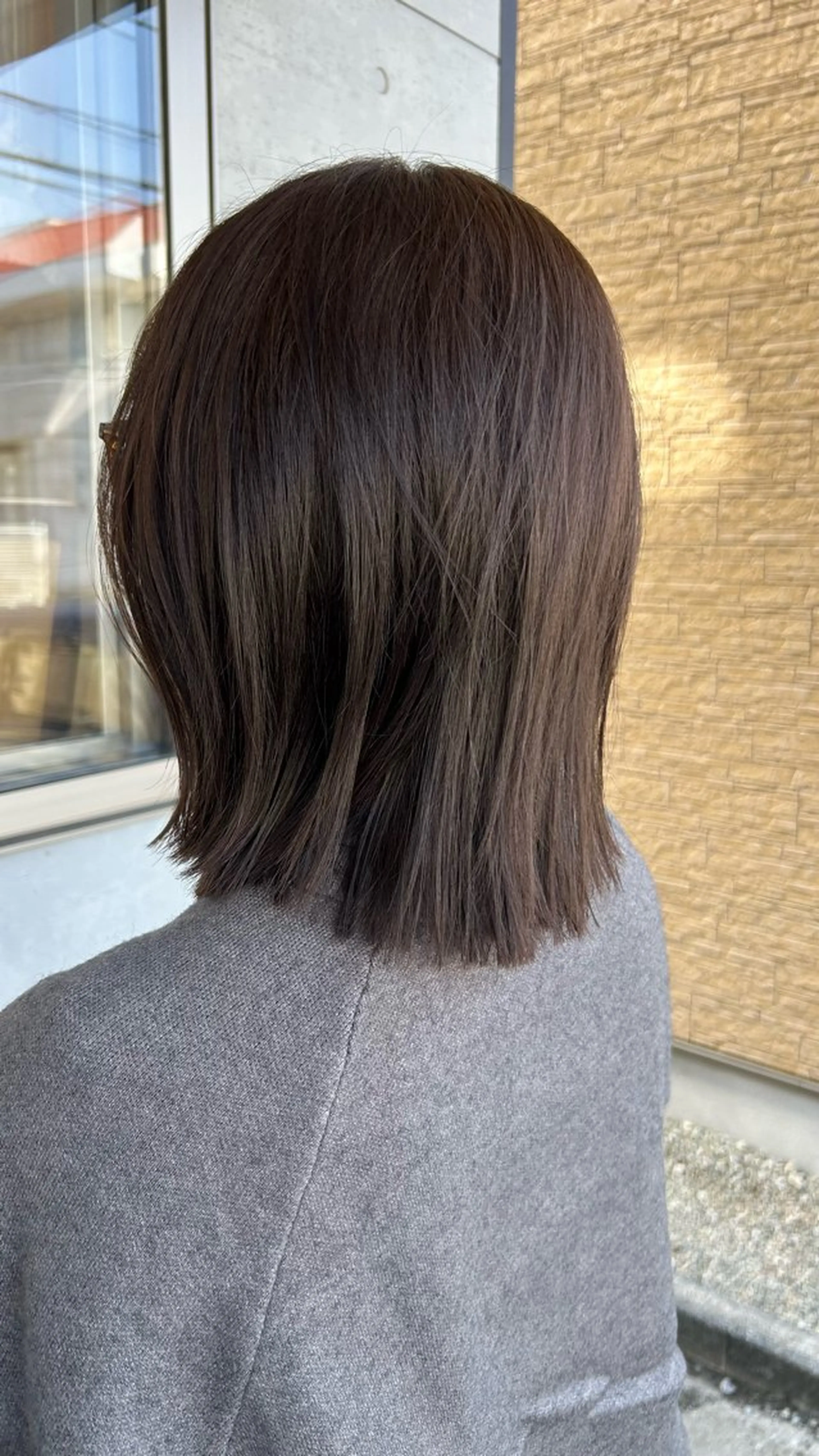 ミディアム カット ヘアカラー トリートメント Joyeux hair design【ジョワイユヘアーデザイン】所属・盛本 彩乃のヘアスタイル