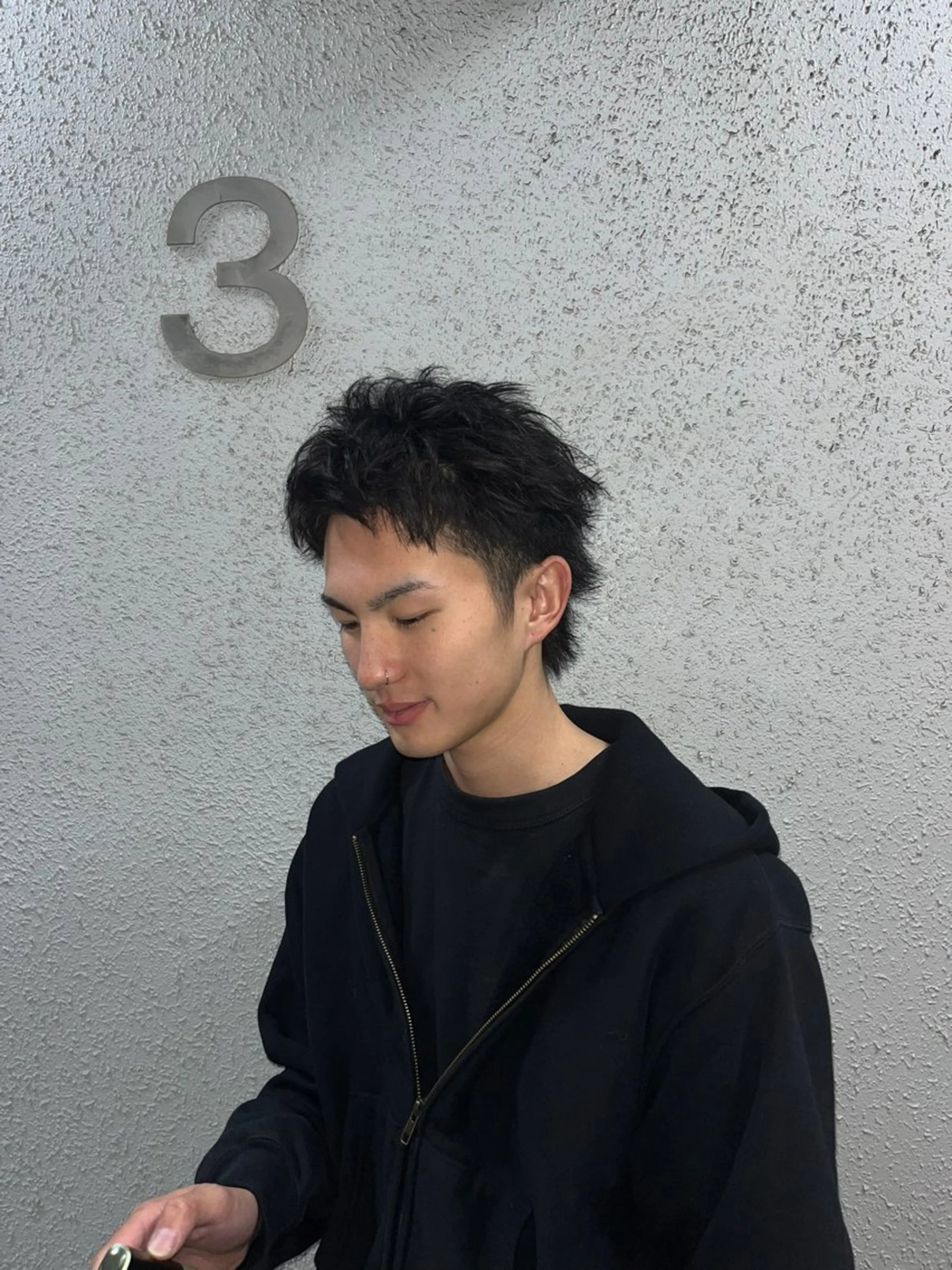 ショート カット 中川 蓮のヘアスタイル