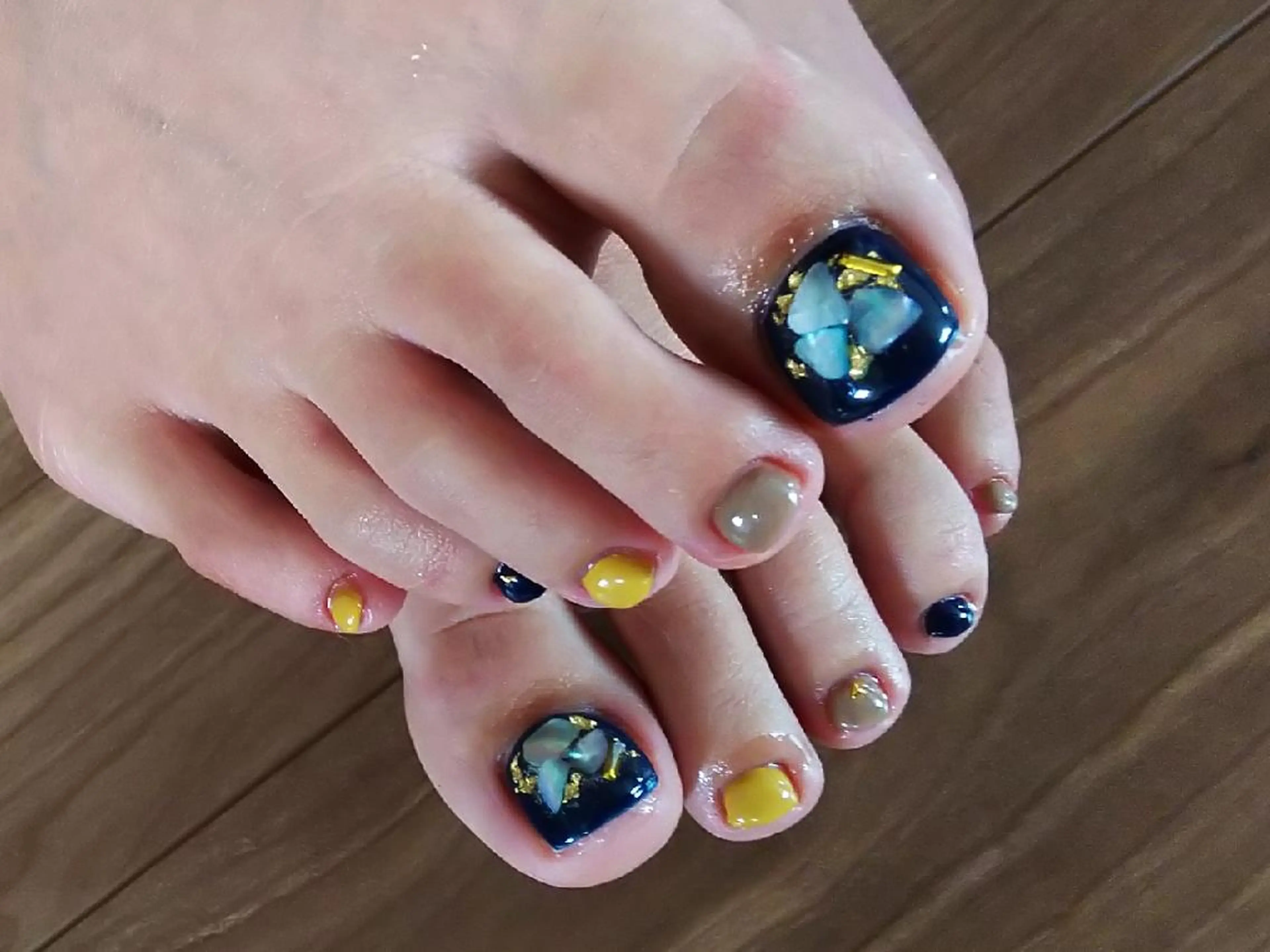 【フット】ご新規様限定ジェルネイル (オフ無し)※アートなし💅ベースパラジェル使用の写真