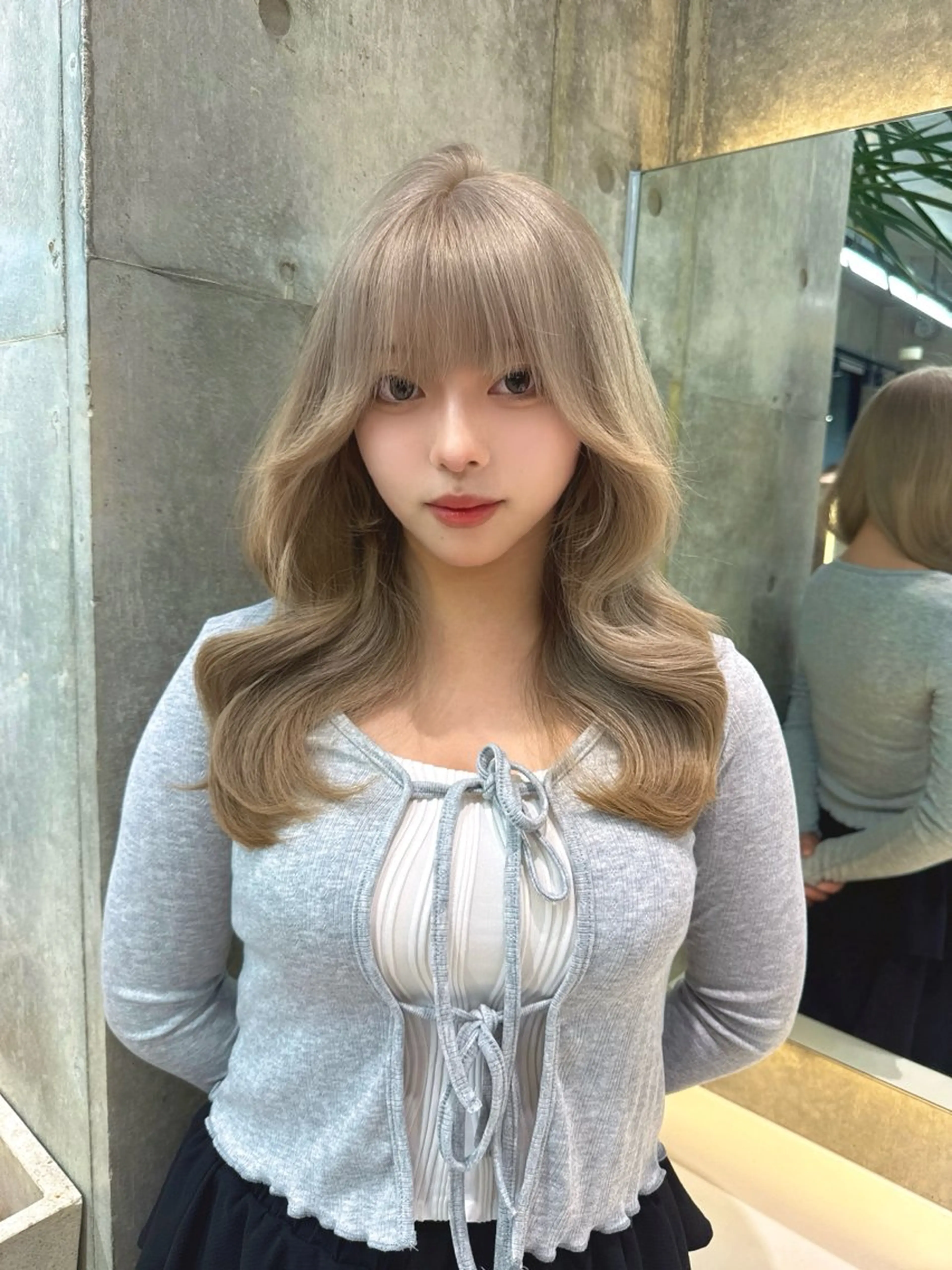ロング カット ヘアカラー トリートメント ゆーだい🇰🇷韓国 🇰🇷×髪質改善のヘアスタイル