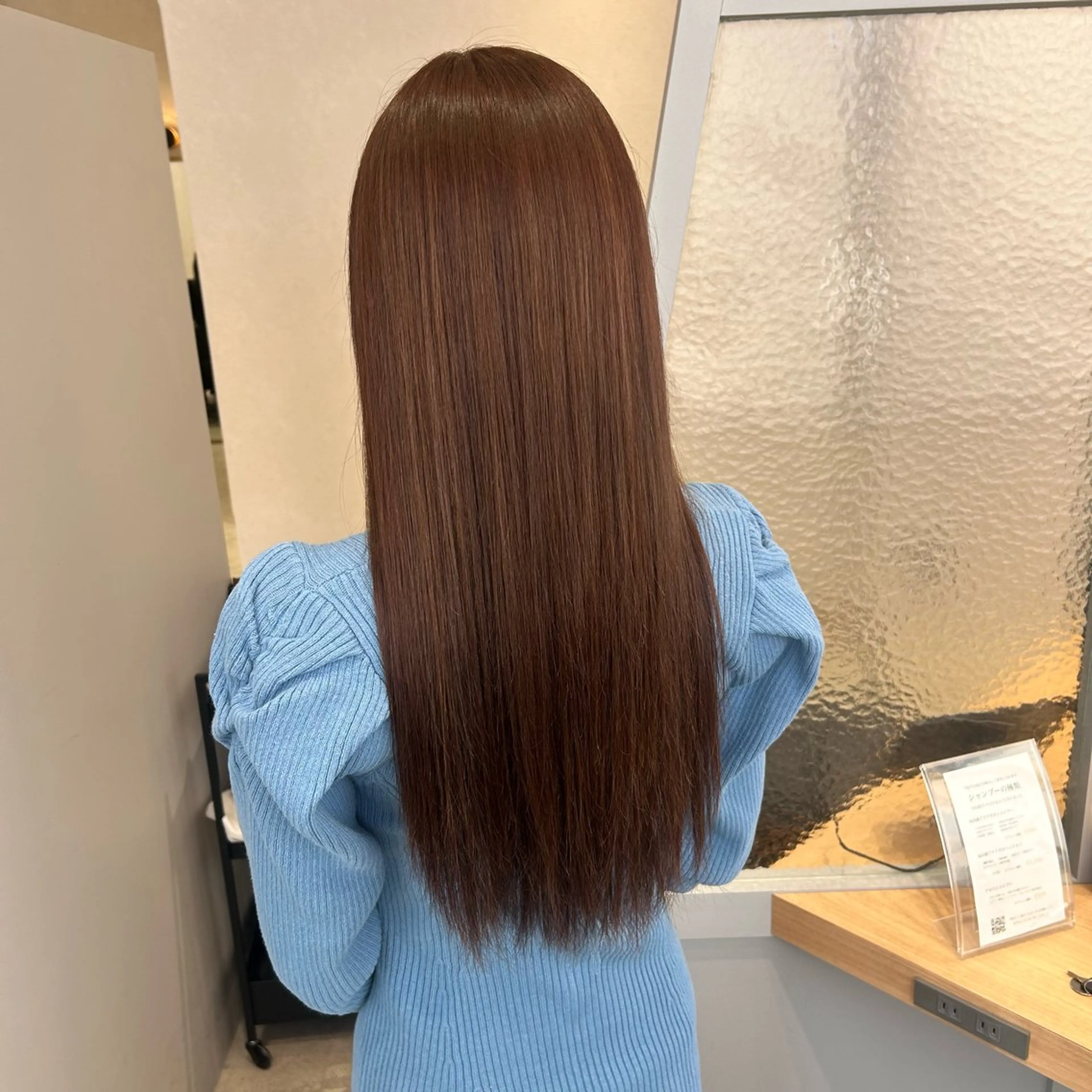カラー ブラウンカラー ヘアカラー 馬場 美咲のヘアスタイル
