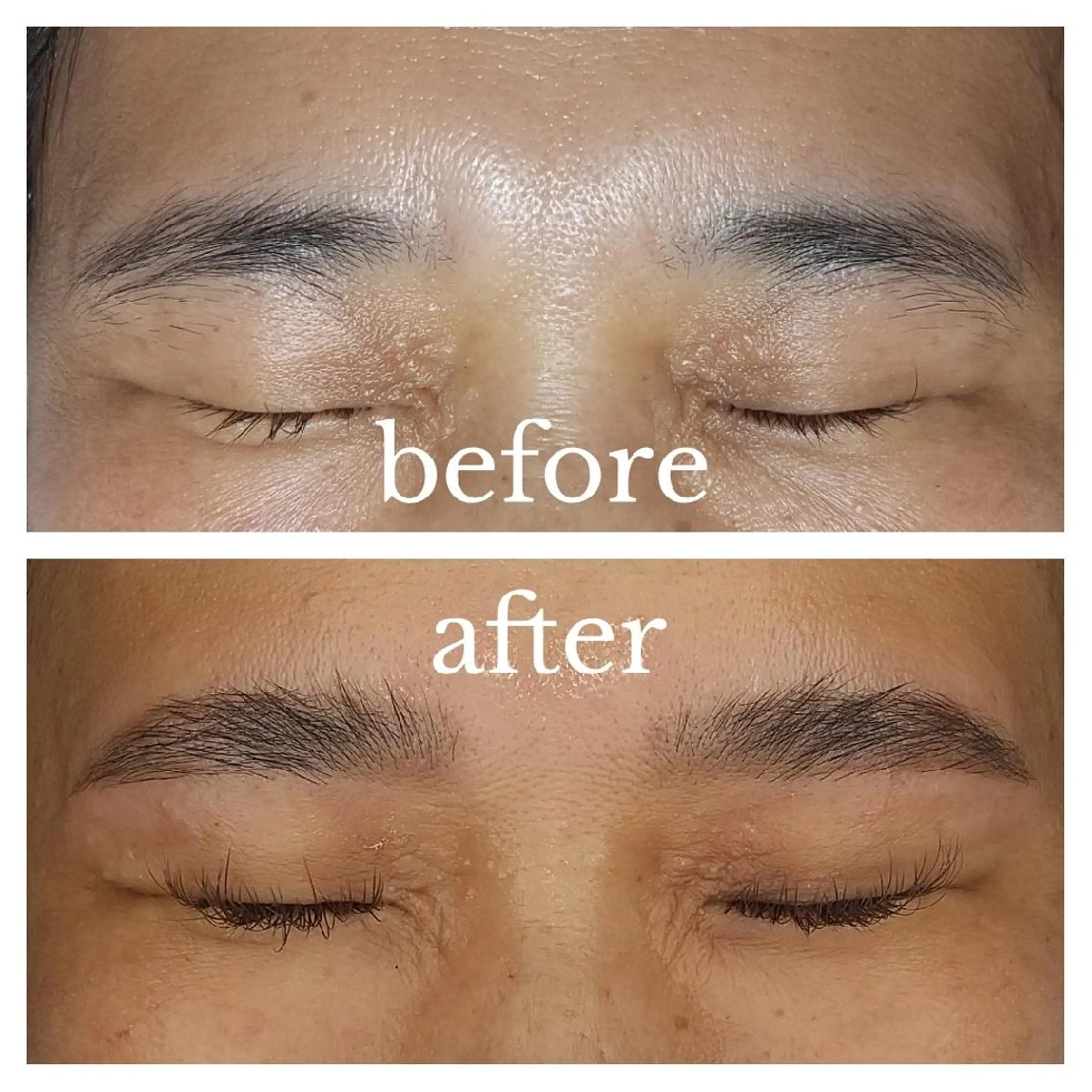 眉スタイリングの写真