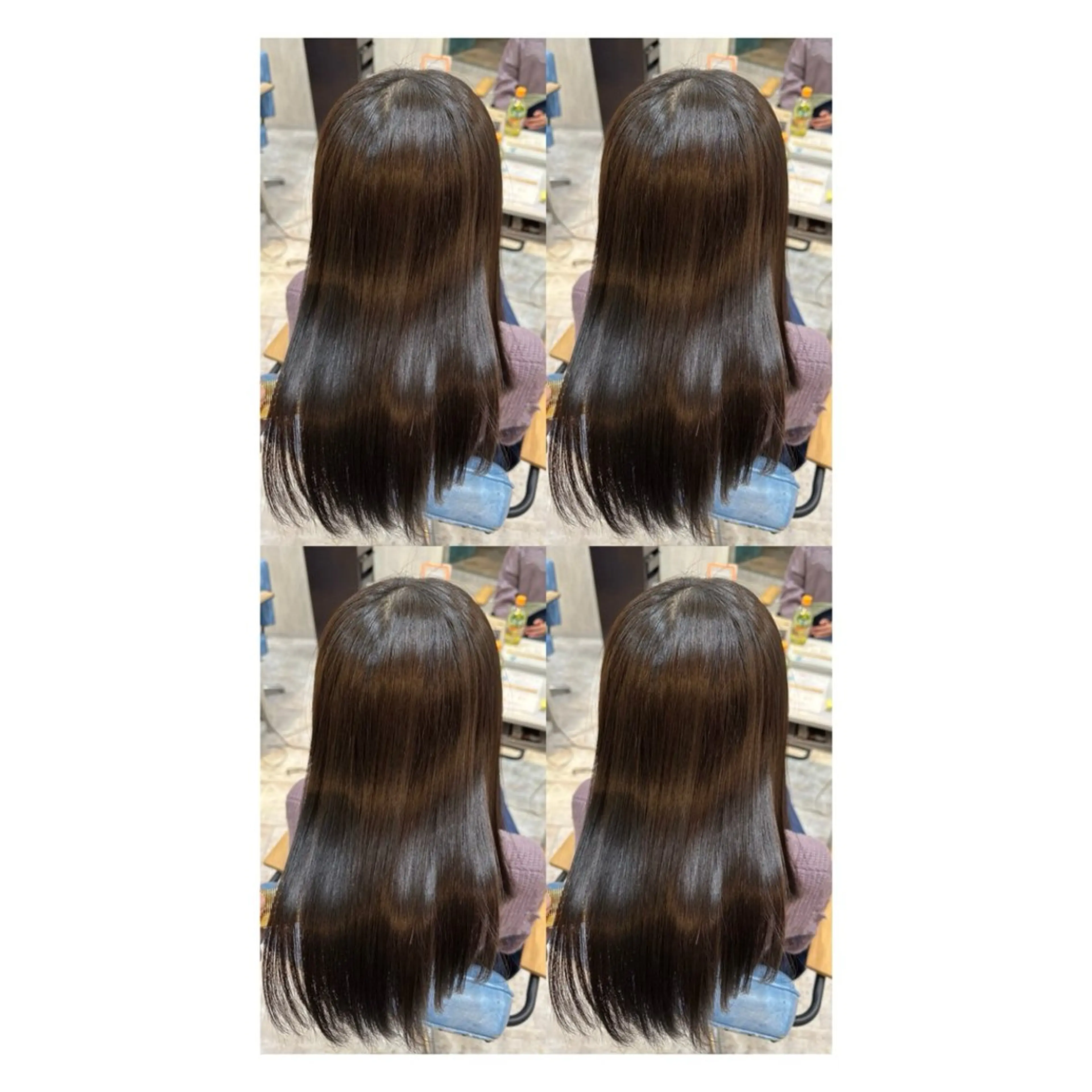 ロング カラー 透明感カラー 髪質改善 縮毛矯正 トリートメント カット ヘアカラー トリートメント 店長✨レイヤー✖️ 髪質改善✖️韓国ヘアのヘアスタイル