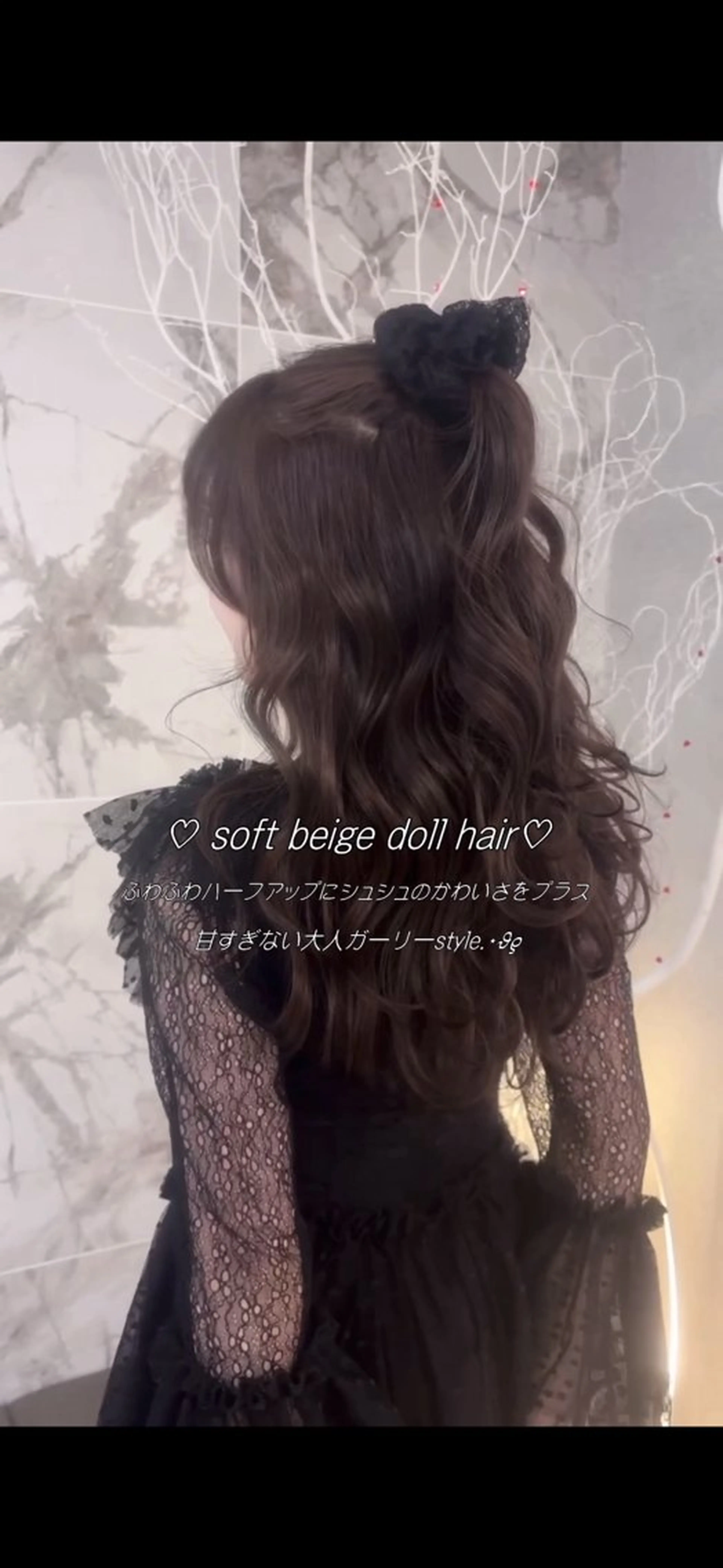 ロング momochan🍑 やわらかいボブ♡のヘアスタイル