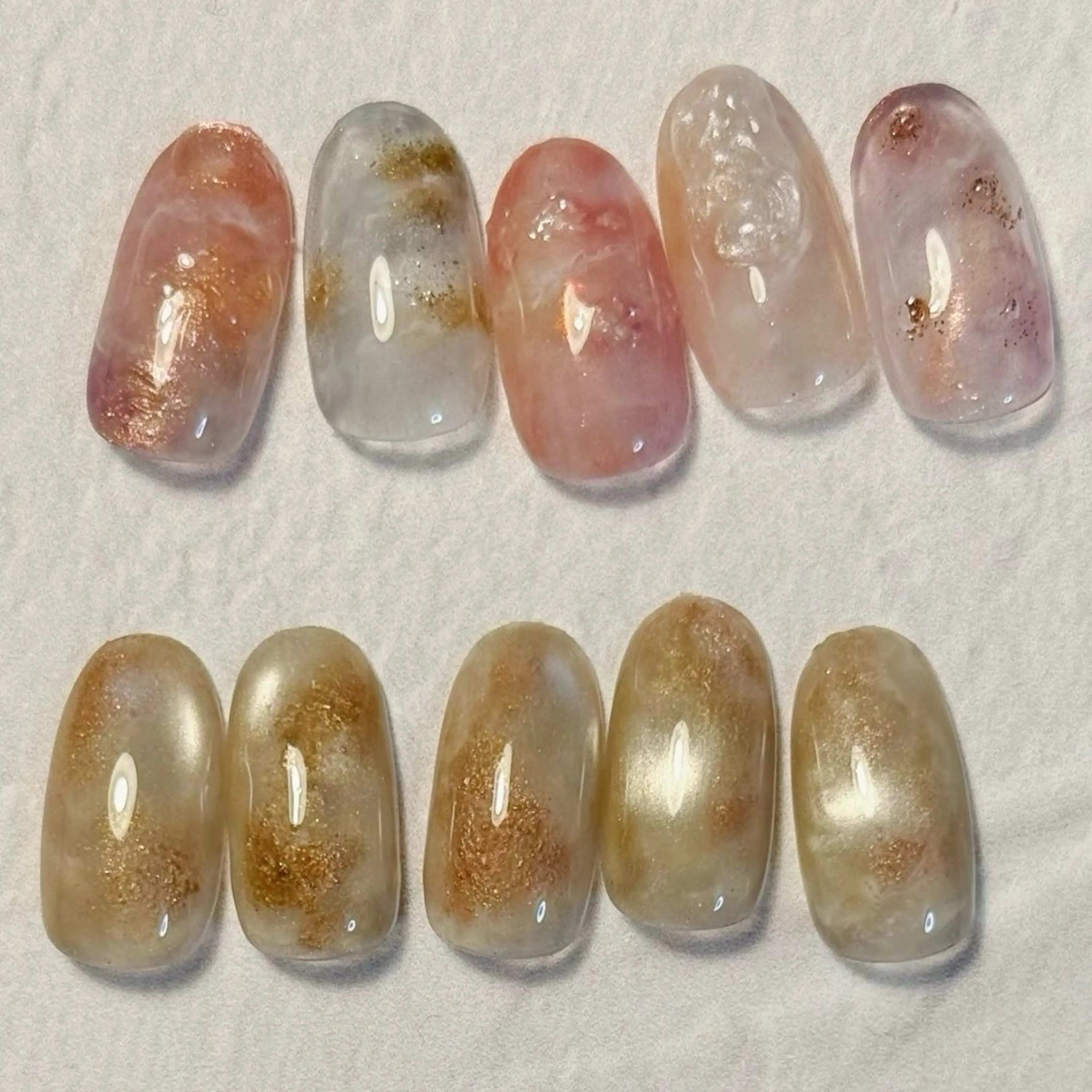 ネイル ニュアンスネイル ハンドネイル Rsurin nailのネイルデザイン