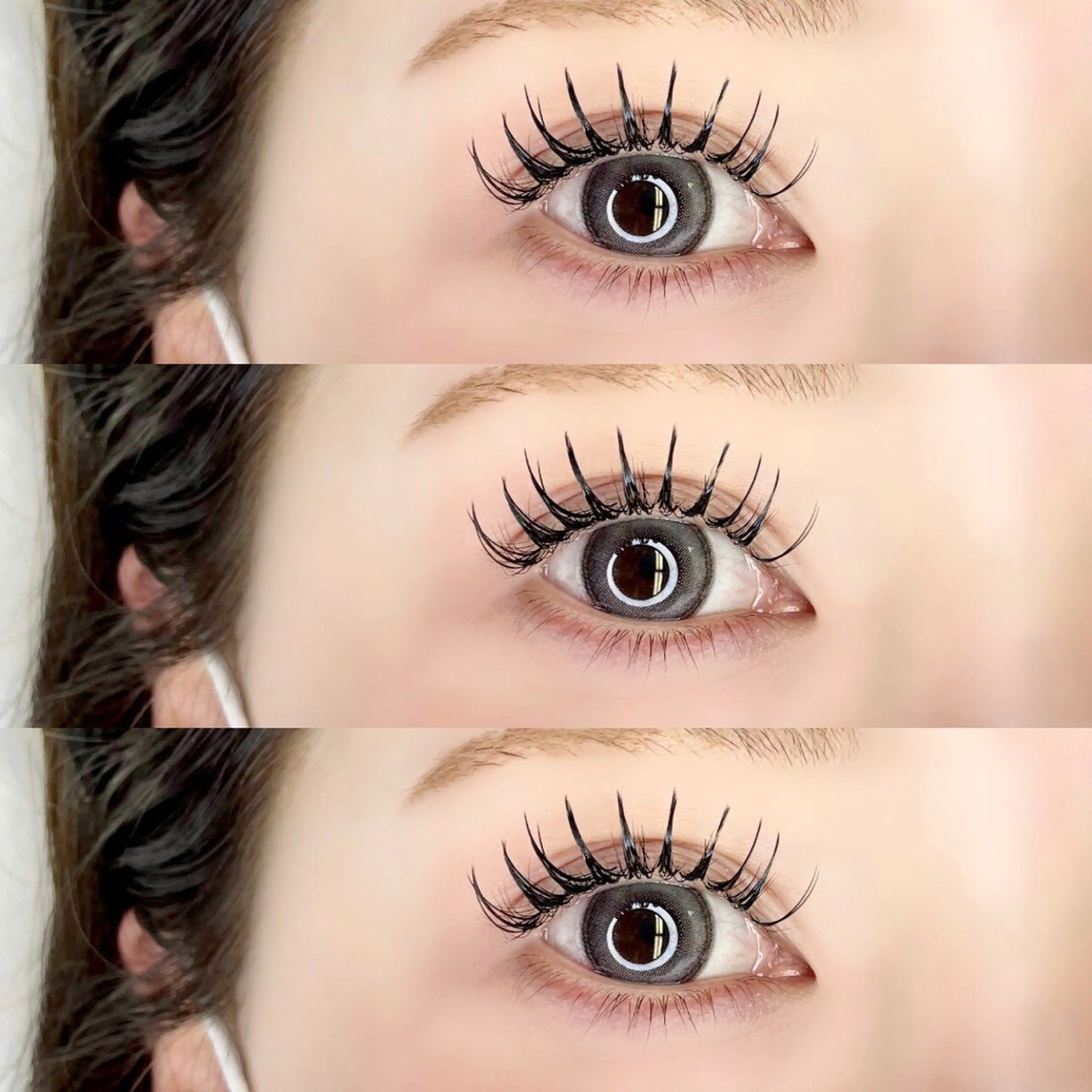 マツエク・マツパ eye＋nano所属・韓国風束感まつ毛🩵 Nozomiの眉毛・アイブロウイメージ