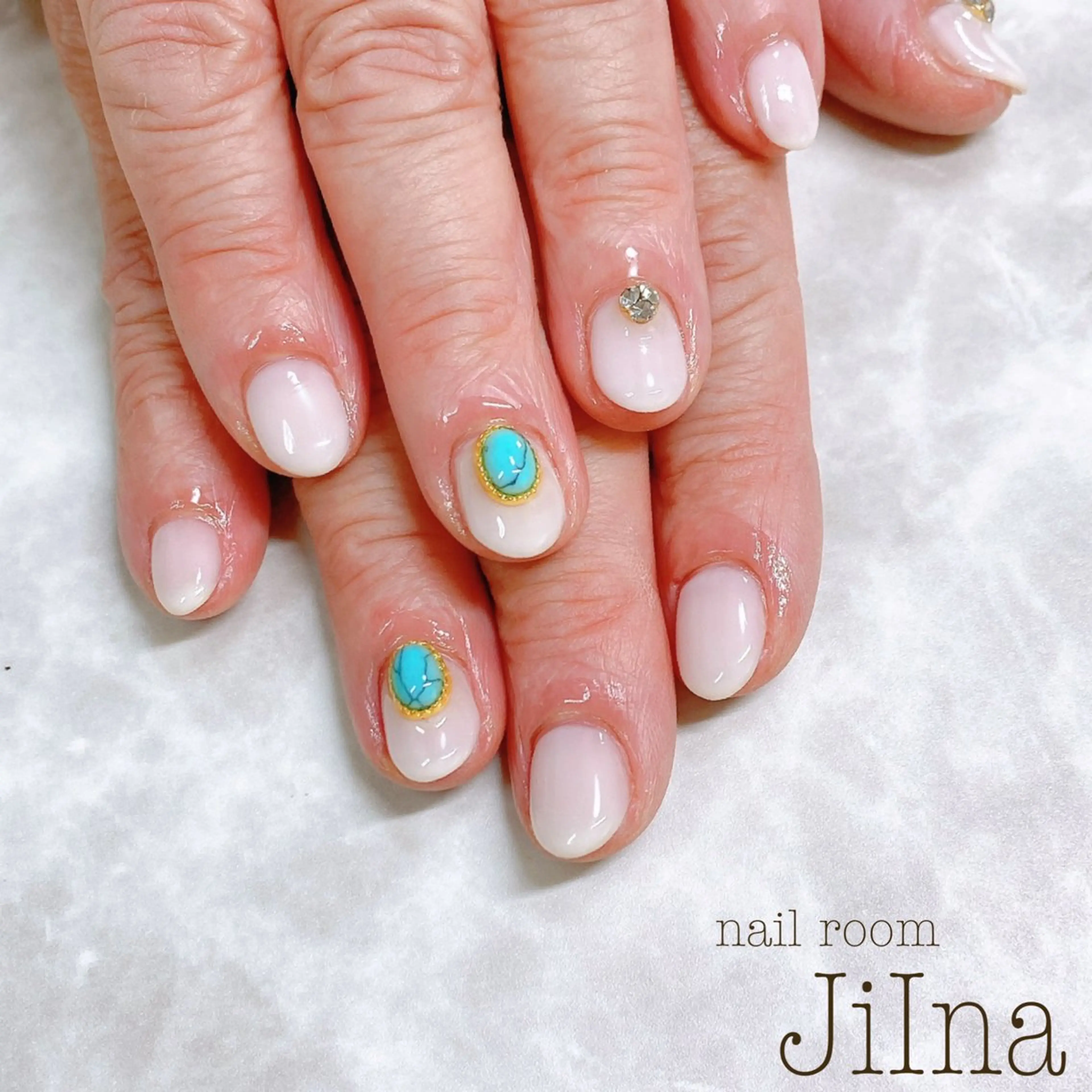 ネイル ワンカラーネイル JiIna nailのネイルデザイン
