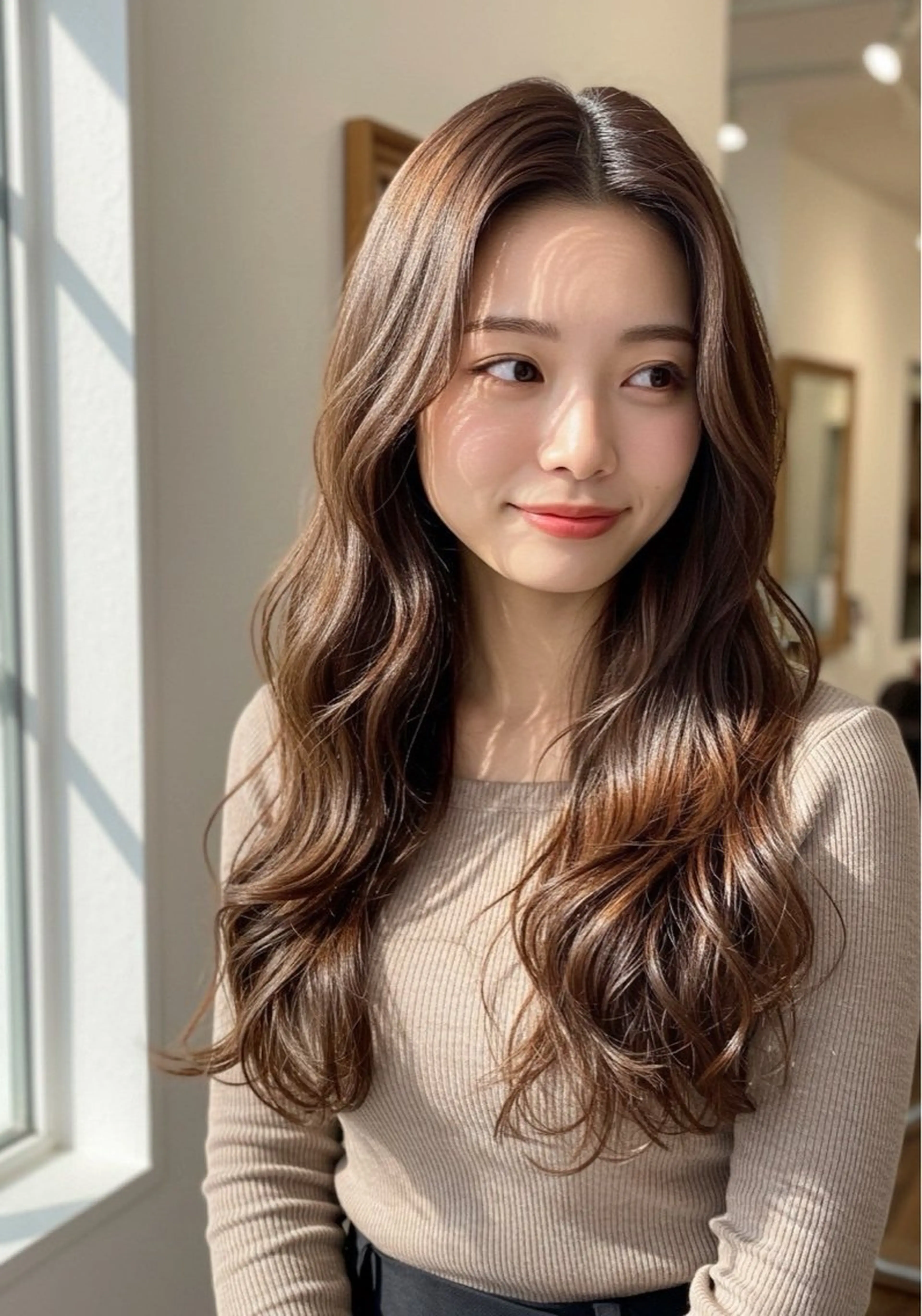 ロング ヘアカラー トリートメント ✨艶髪満足度◎✨ 菅沼 麻衣子のヘアスタイル