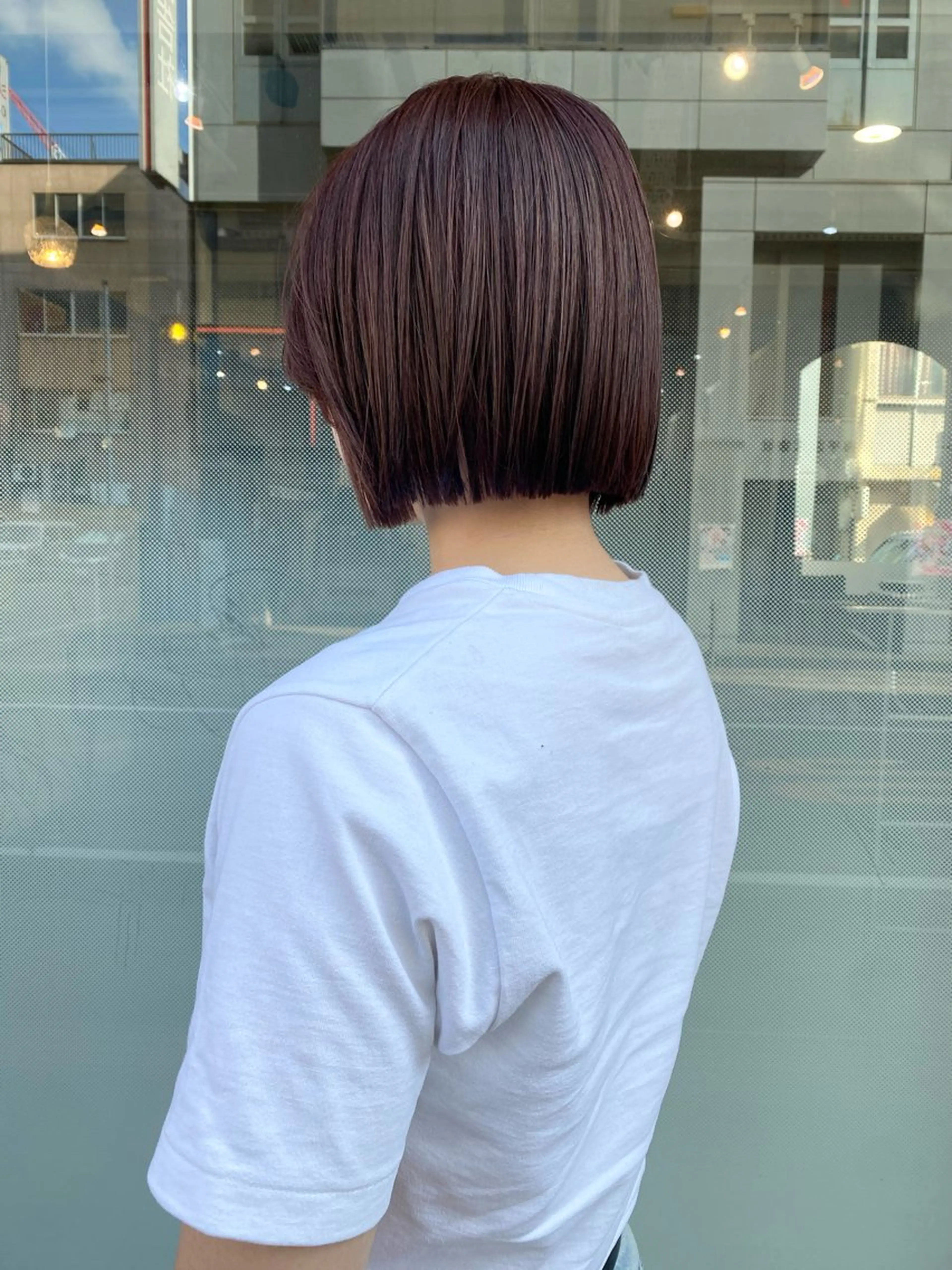 ショート カット ヘアカラー トリートメント maeda yumiのヘアスタイル