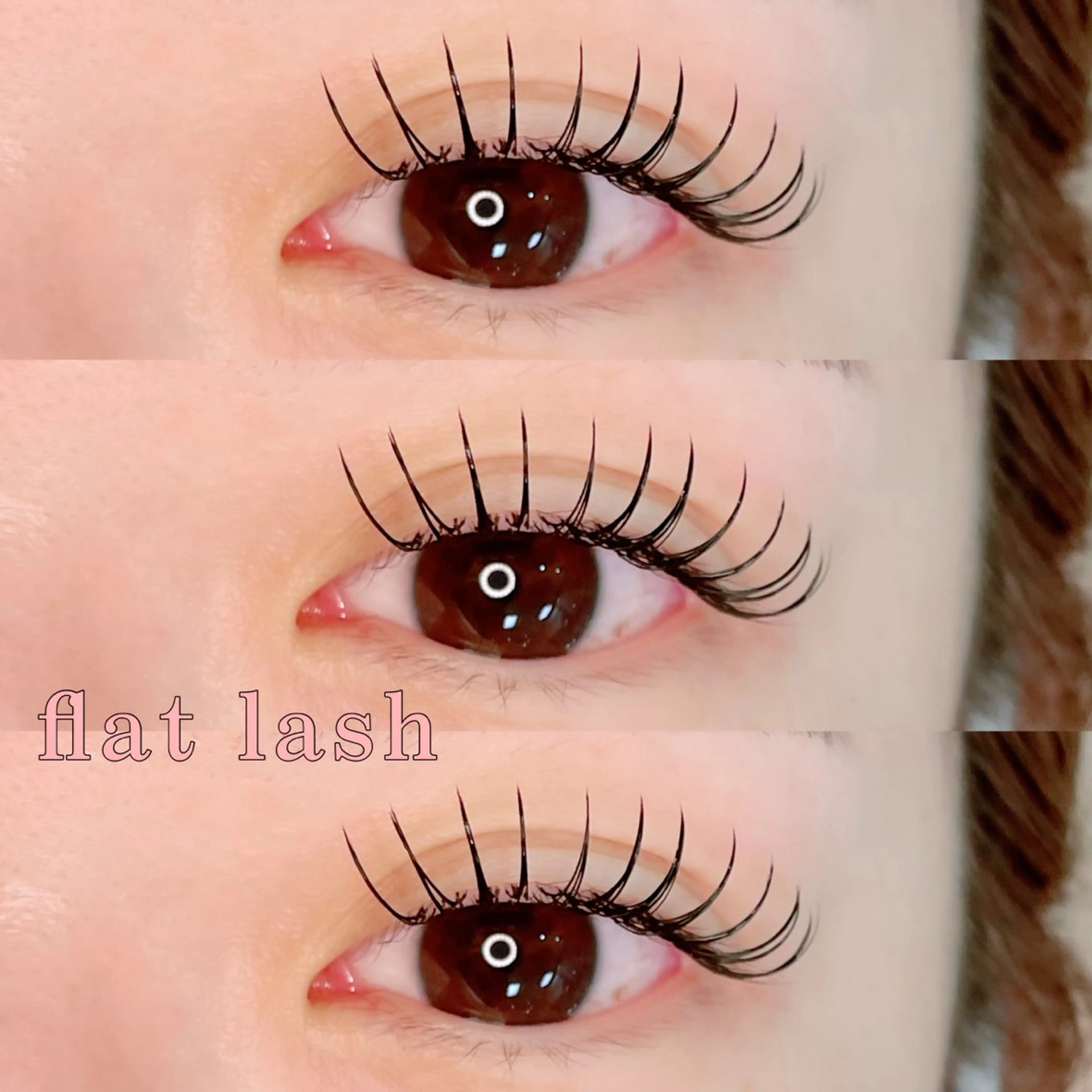 マツエク・マツパ フラットラッシュ マツエク パリジェンヌ/美眉 OLIVIA加藤のマツエク・マツパデザイン