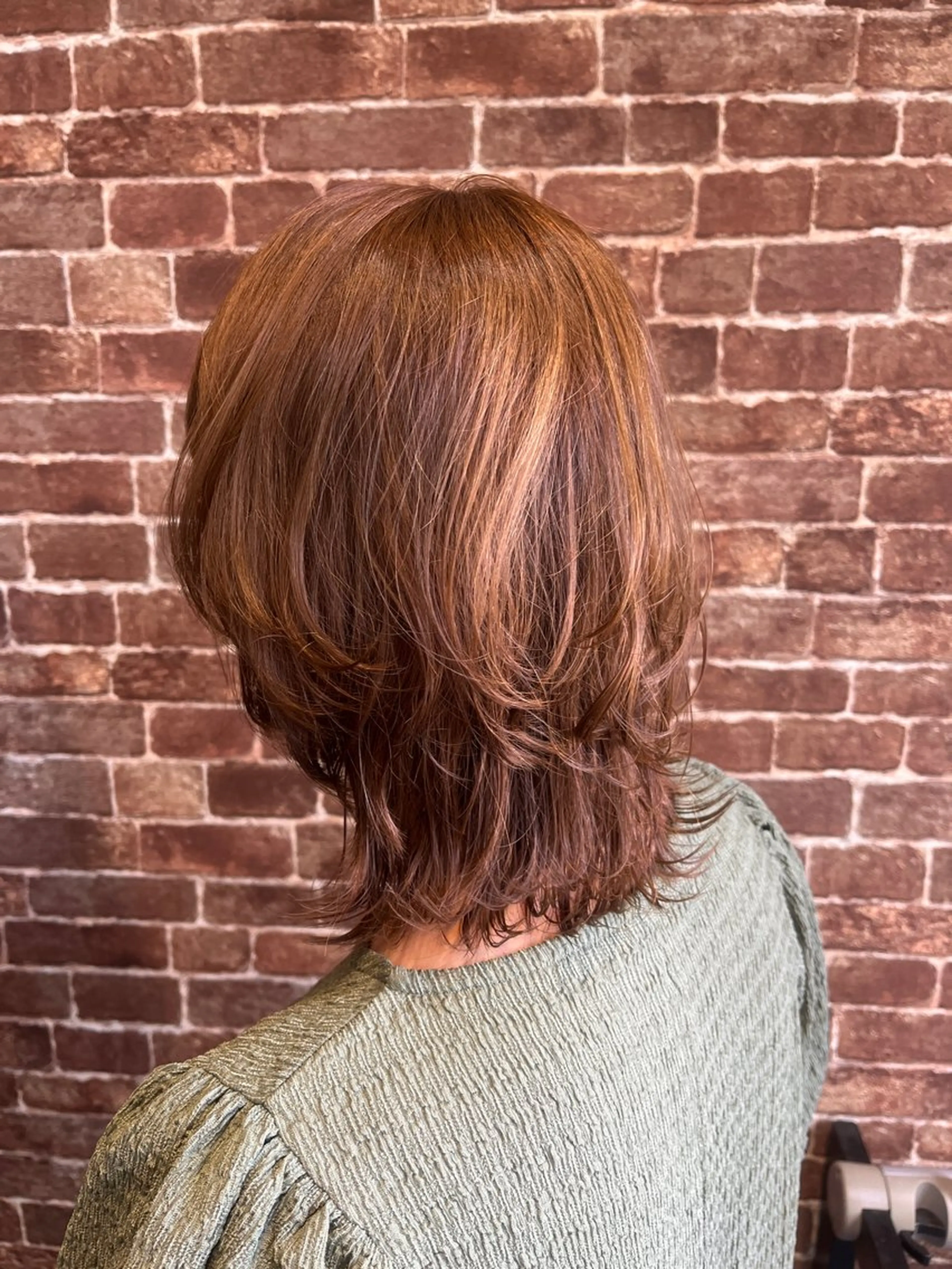 カラー メンズ 久木原 ゆりのヘアスタイル