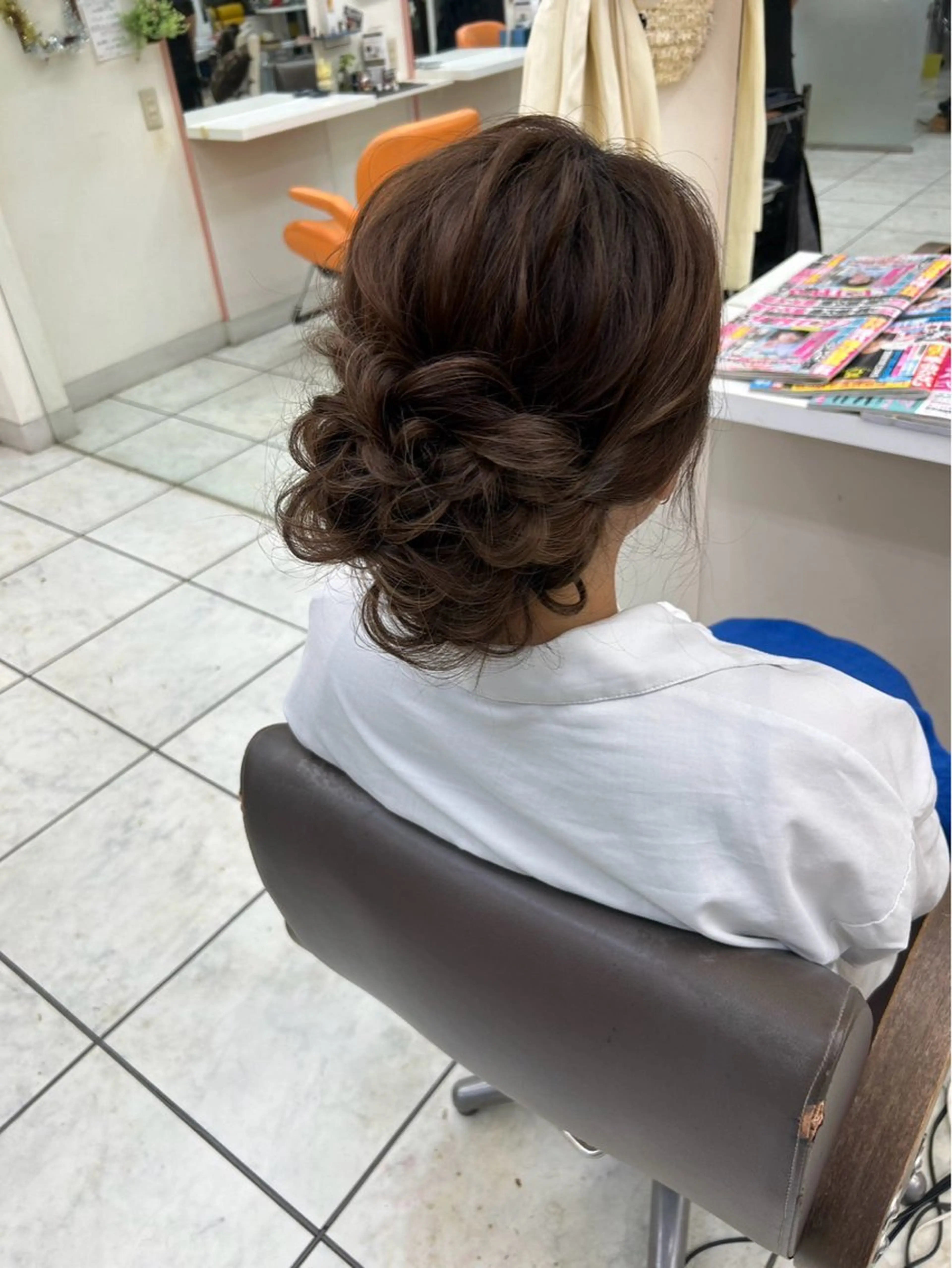 ヘアアレンジ 仲程 亜矢女のヘアスタイル