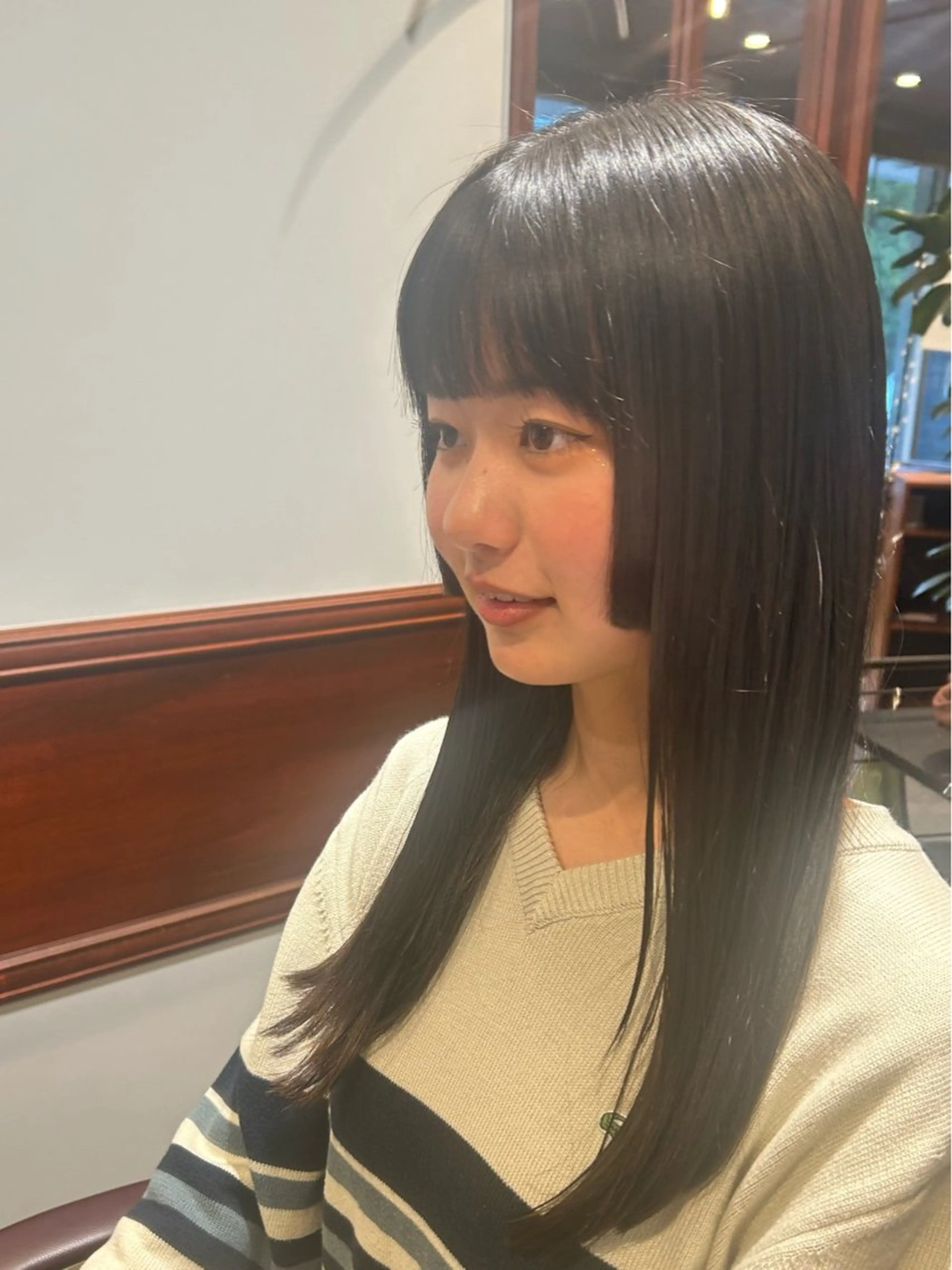 【メンテナンス前髪カット】✂️🤍の写真