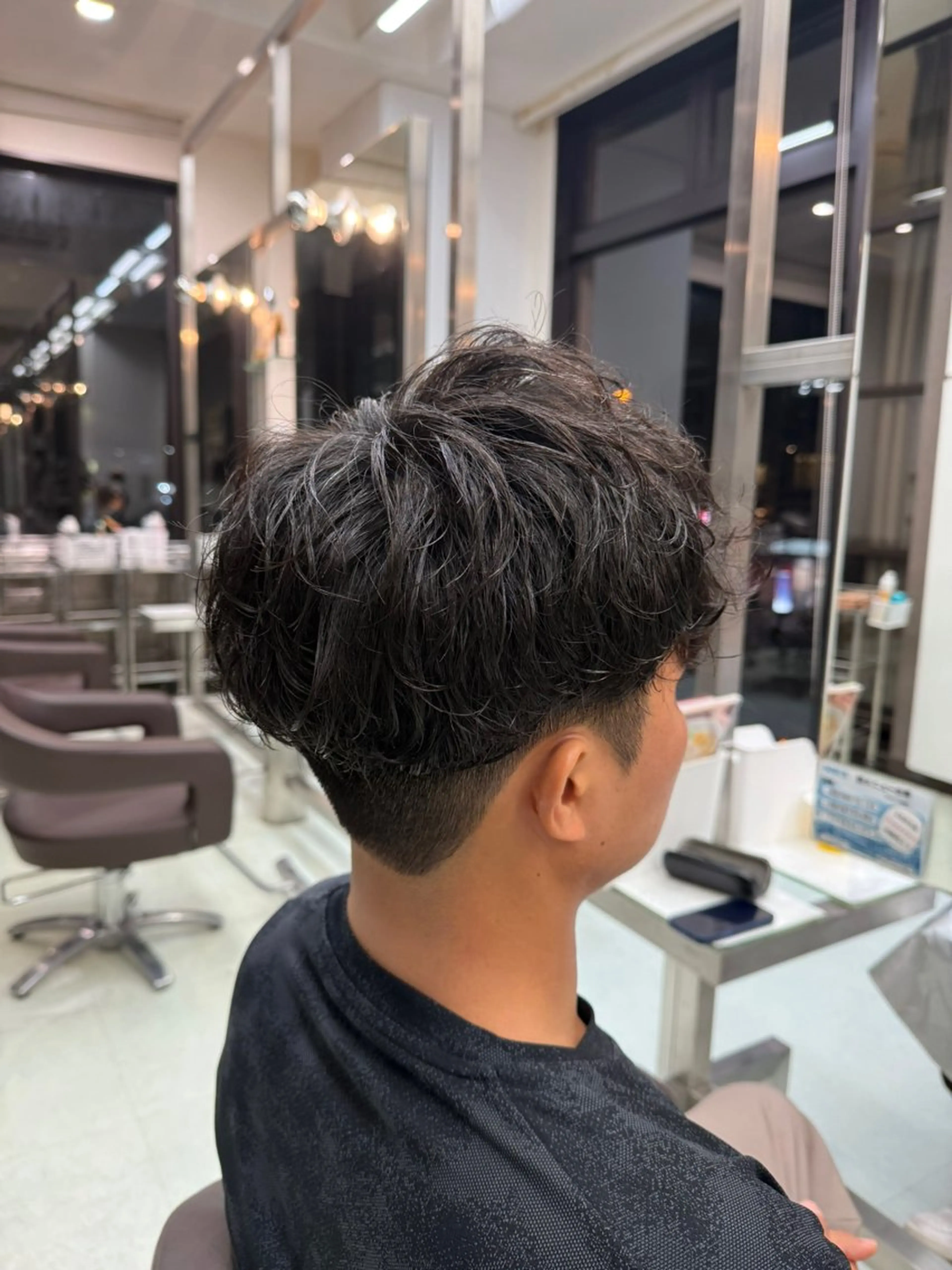 パーマ メンズ メンズパーマ カット パーマ ✨似合わせ特化美容師 WILL上村 拳吾のヘアスタイル