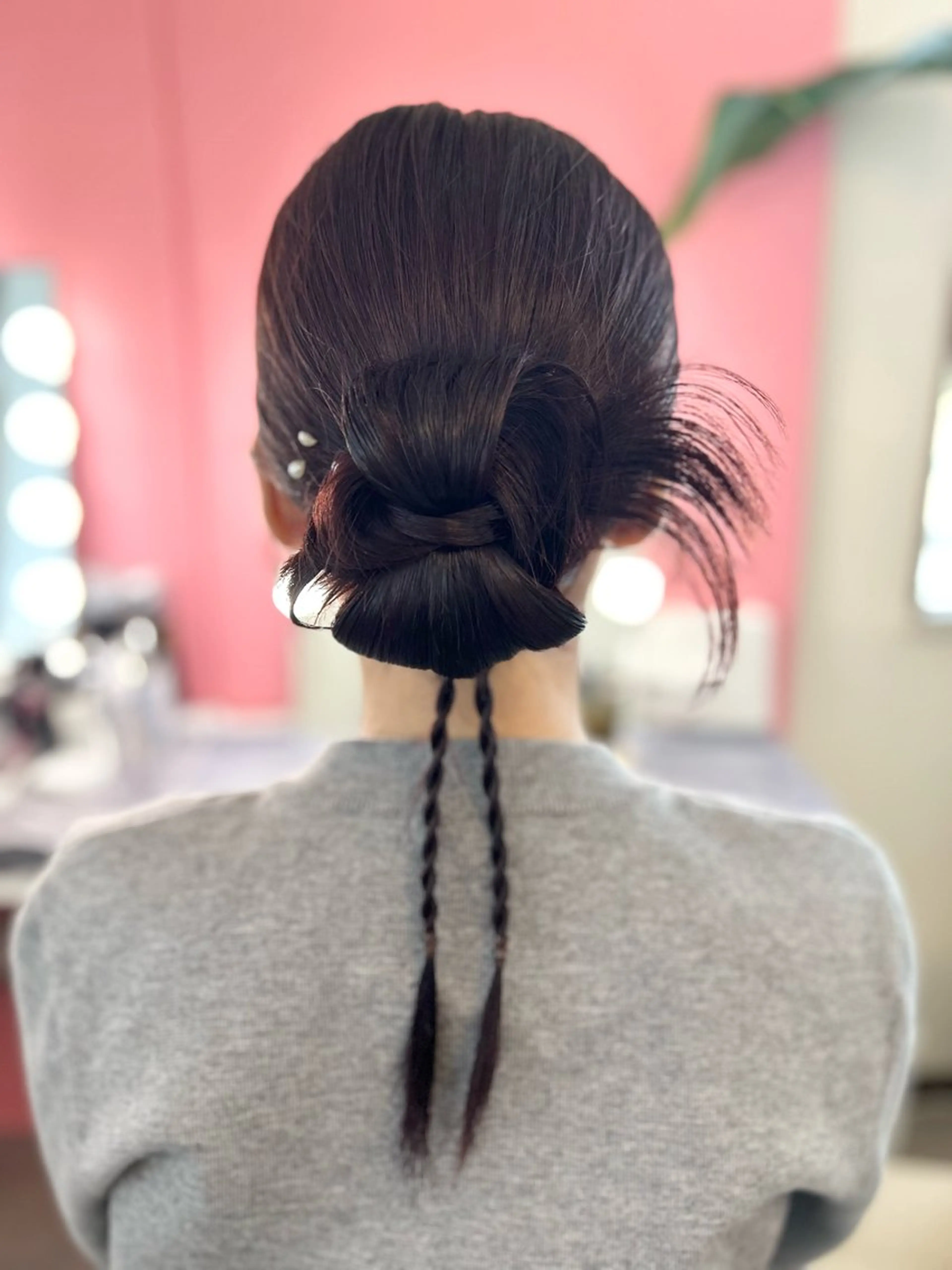 セミロング ヘアセット 北本 美幸のヘアスタイル