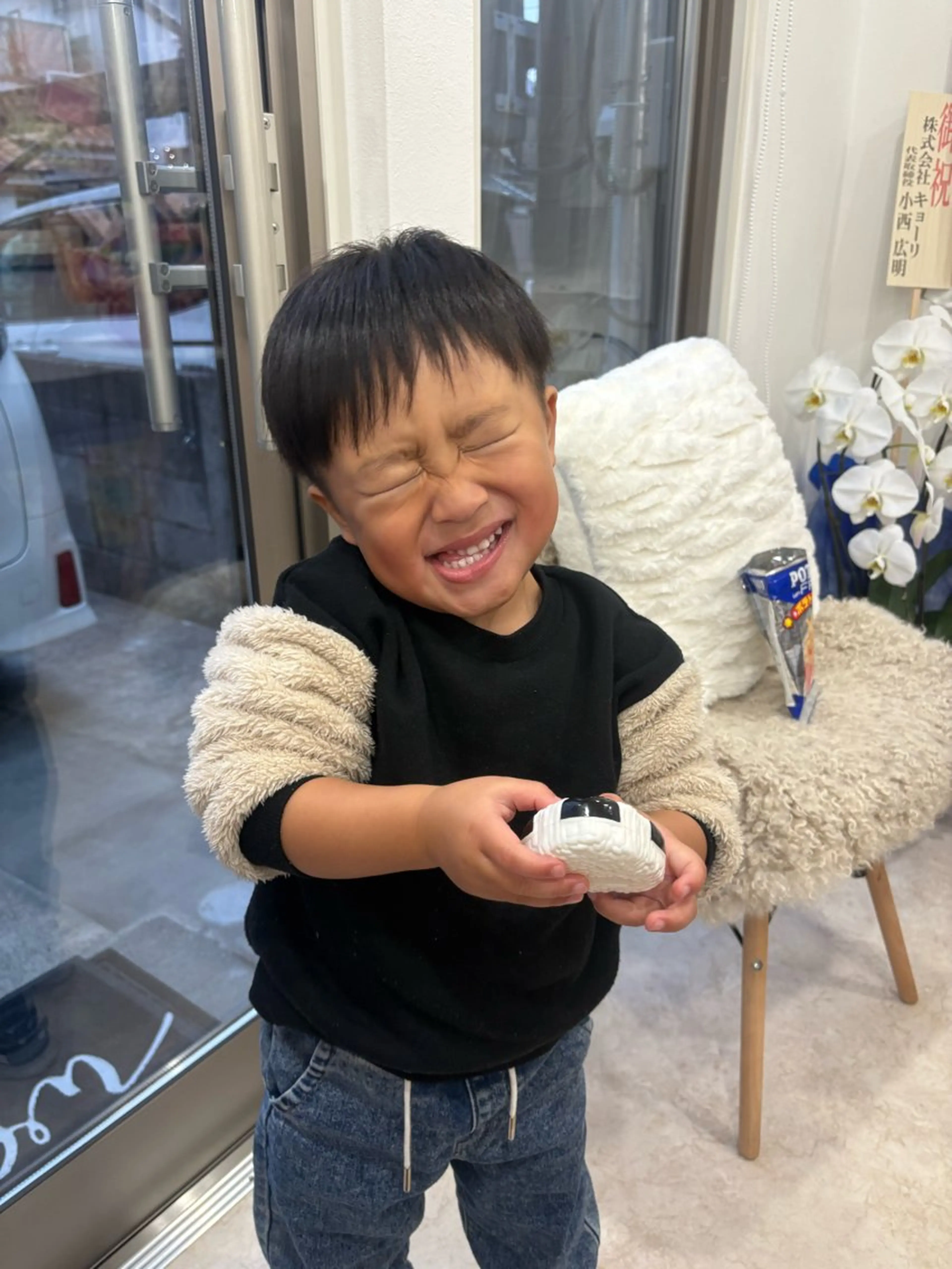 キッズカットの写真