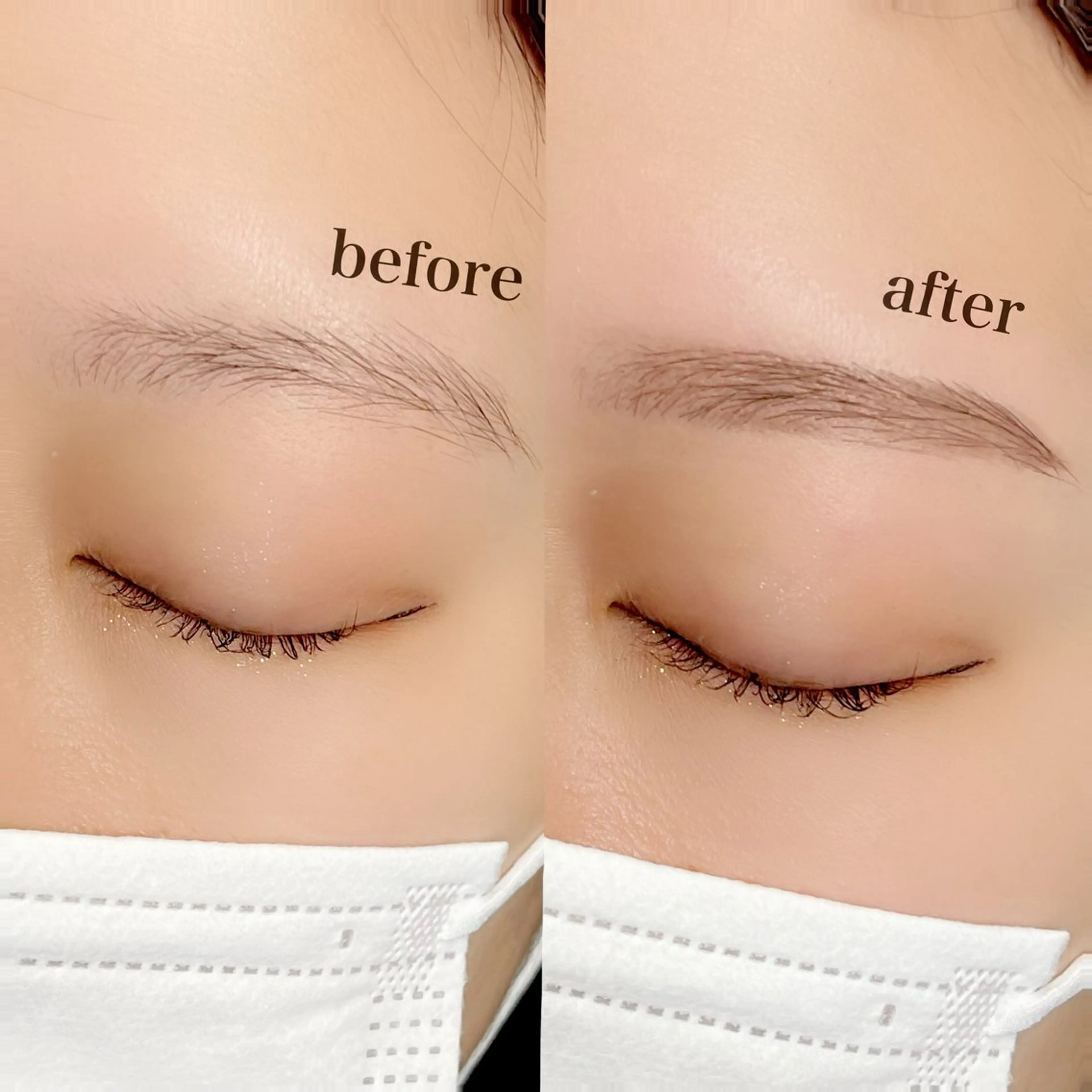 アイブロウ 眉毛ワックス脱毛 YUKA‪ ·͜· Chill＆Eyeのマツエク・マツパデザイン