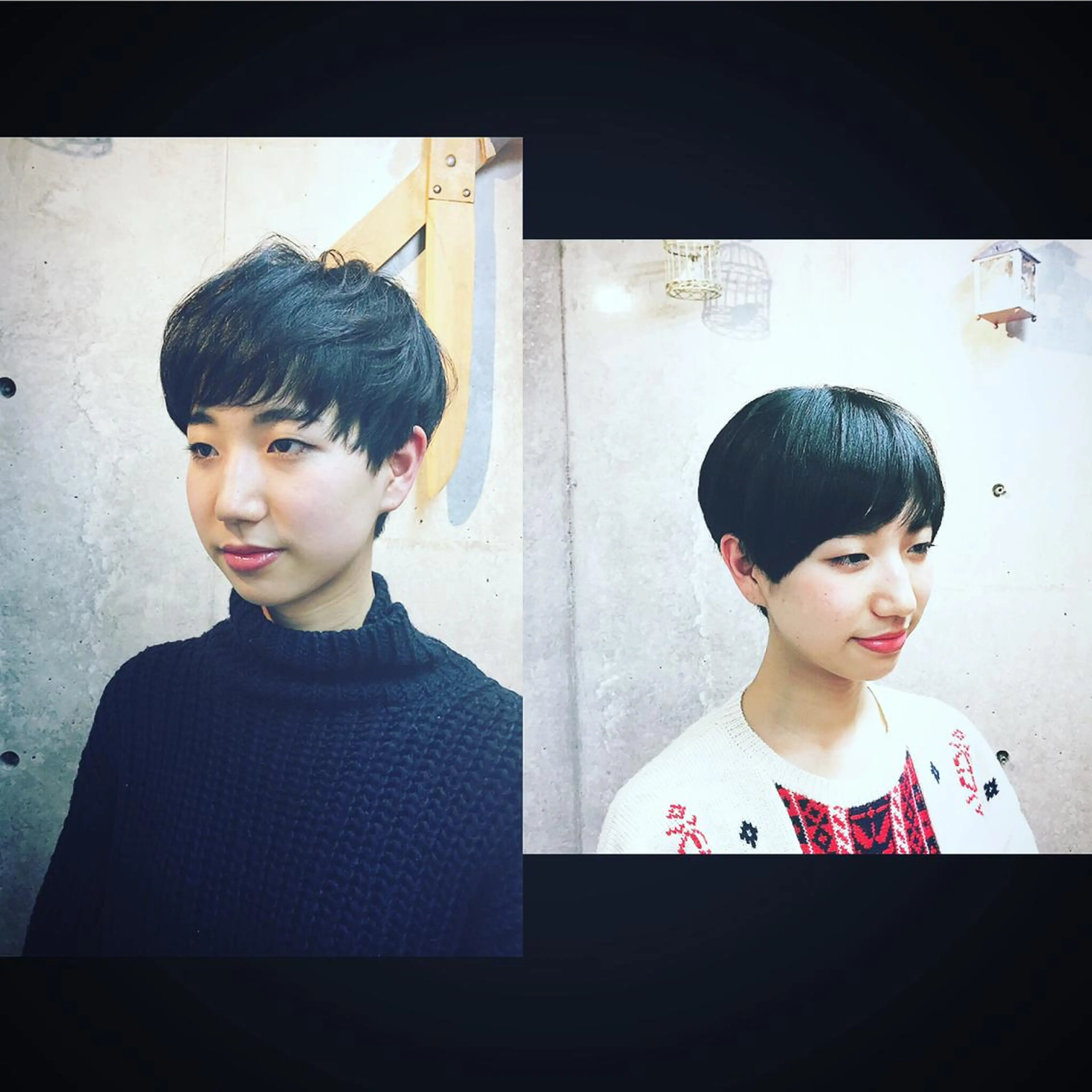 ショート カラー 及川 光のヘアスタイル