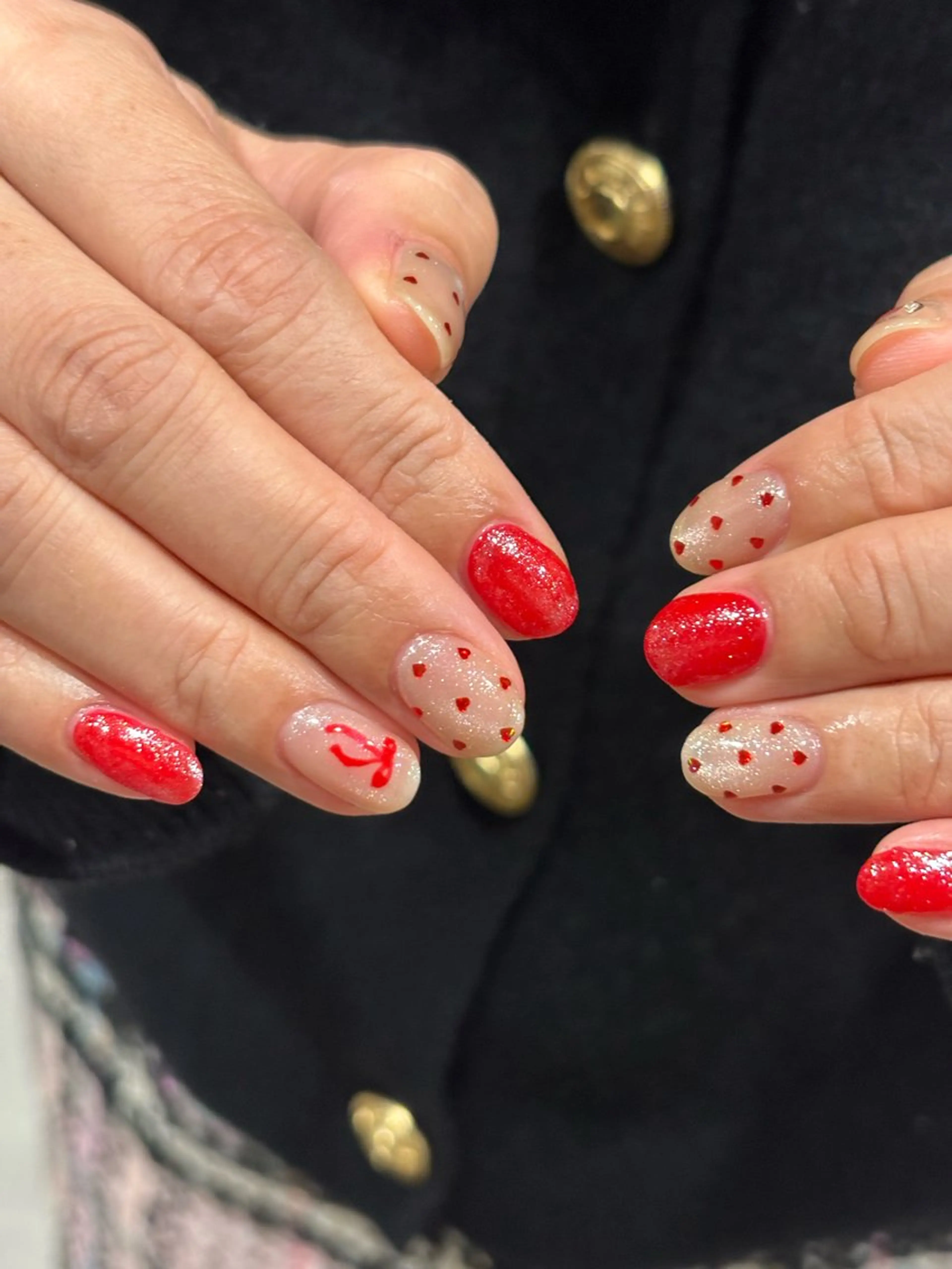 ネイル 冬ネイル クリスマス ogura maoのネイルデザイン