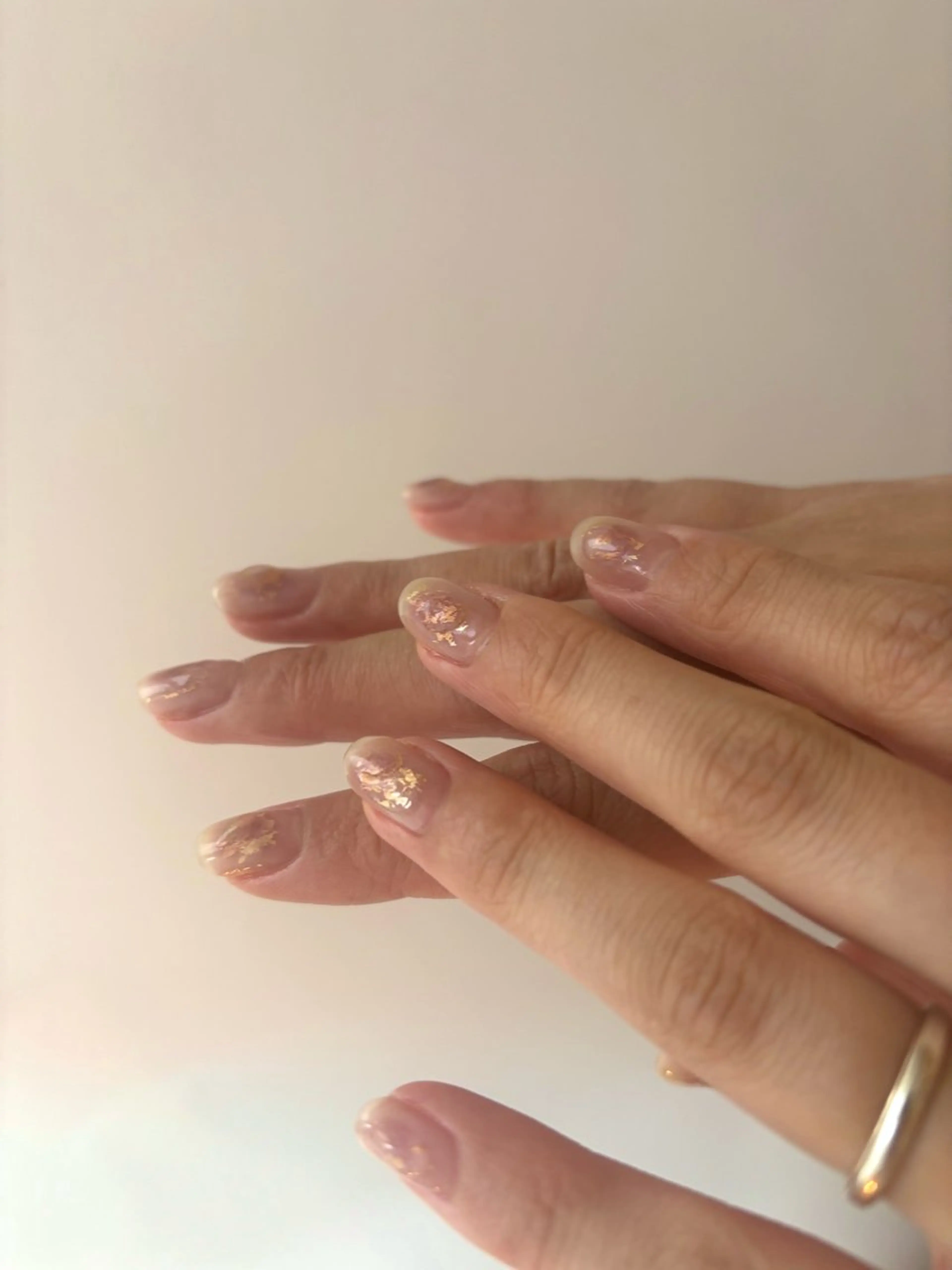 ネイル ラメ(グリッター) ハンドネイル Elio所属・Elio 国泰寺のネイルデザイン