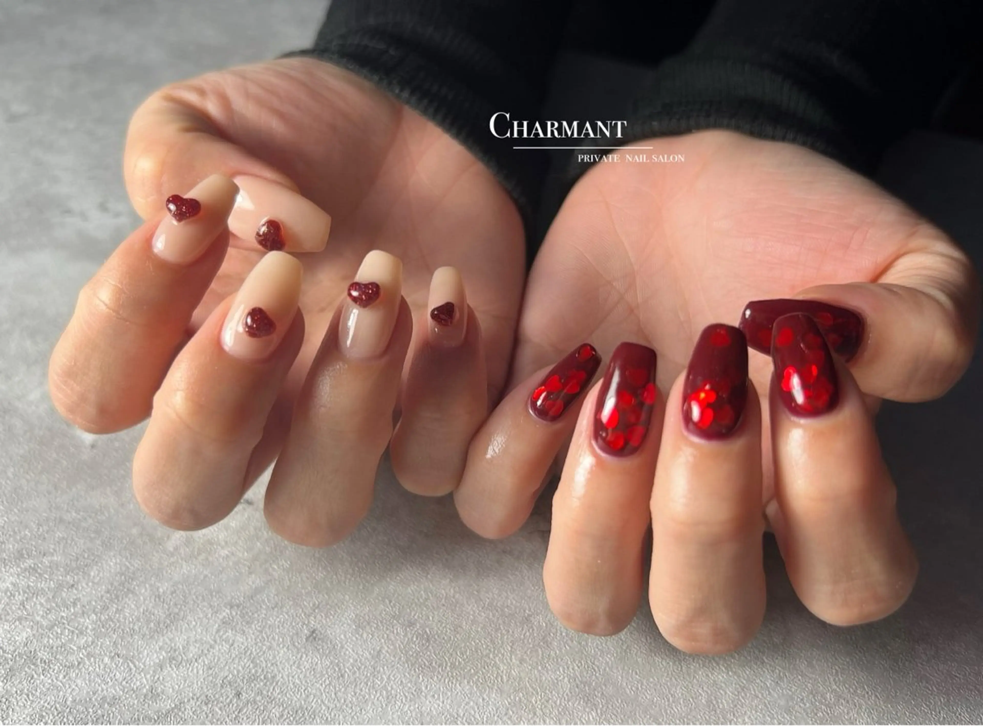 ネイル ハンドネイル Minako 【Charmant】のネイルデザイン