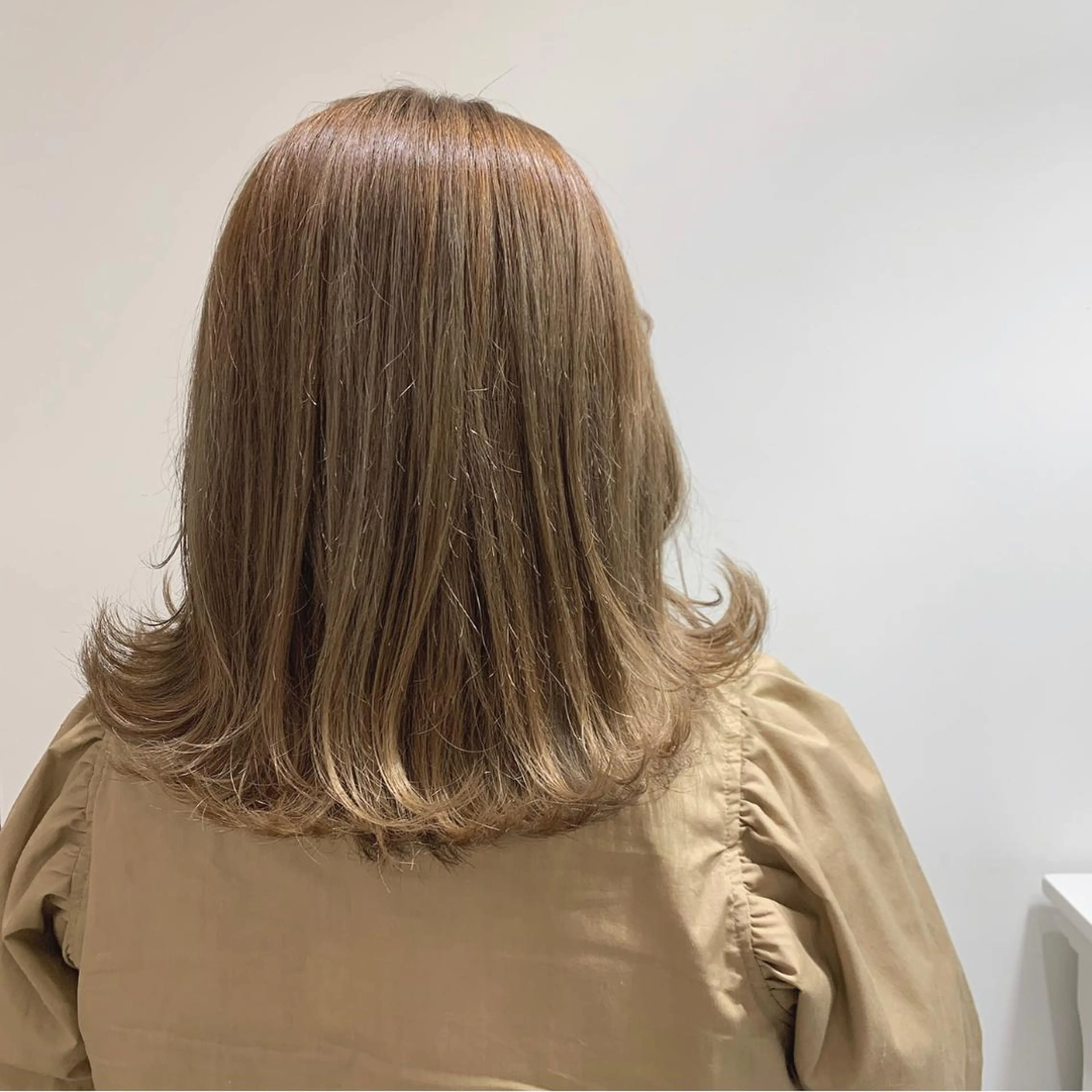 セミロング カラー HARUKA韓国ヘア /Luana梅田のヘアスタイル