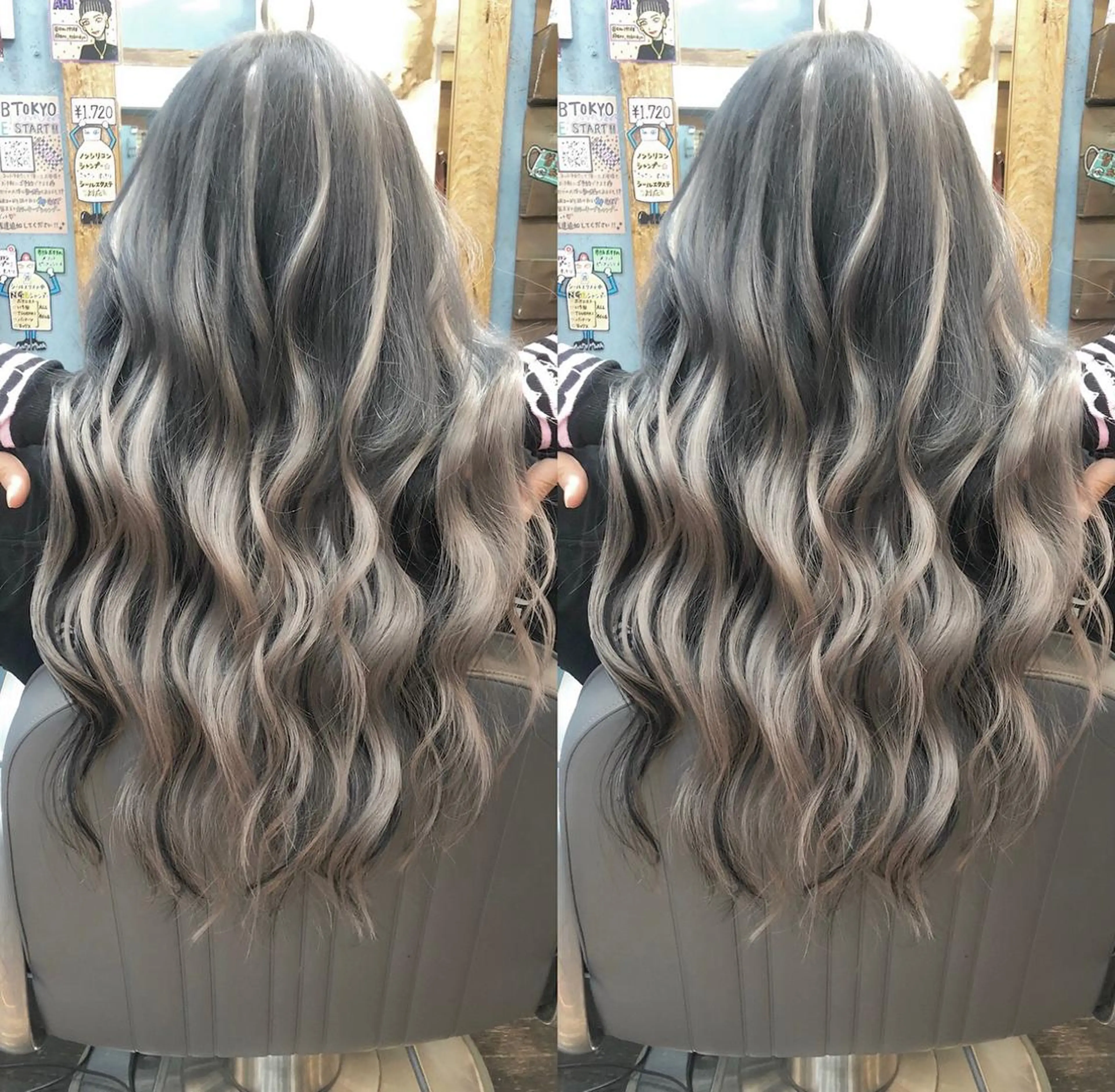 ロング シールエクステ エクステ 美魔女 美容師NAOのヘアスタイル