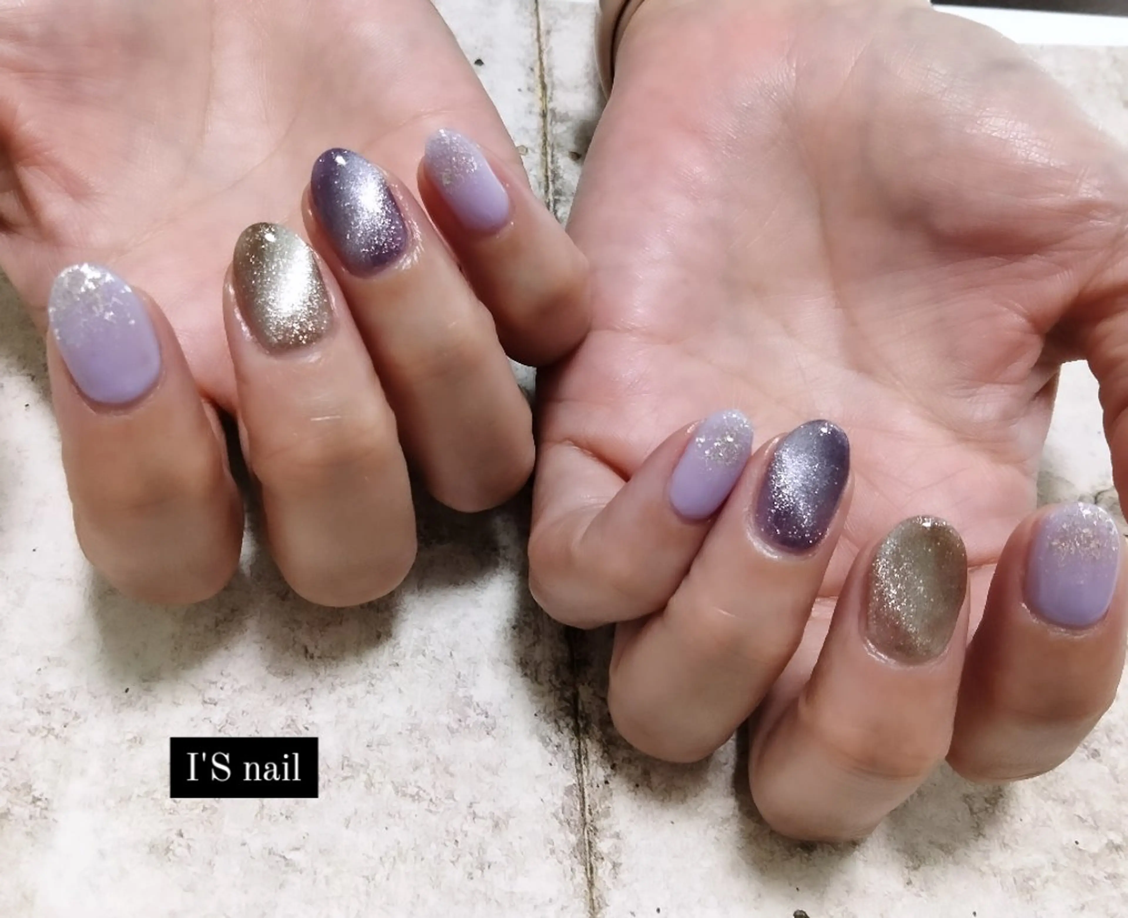 ネイル マグネットネイル I'S nail 佐野のネイルデザイン
