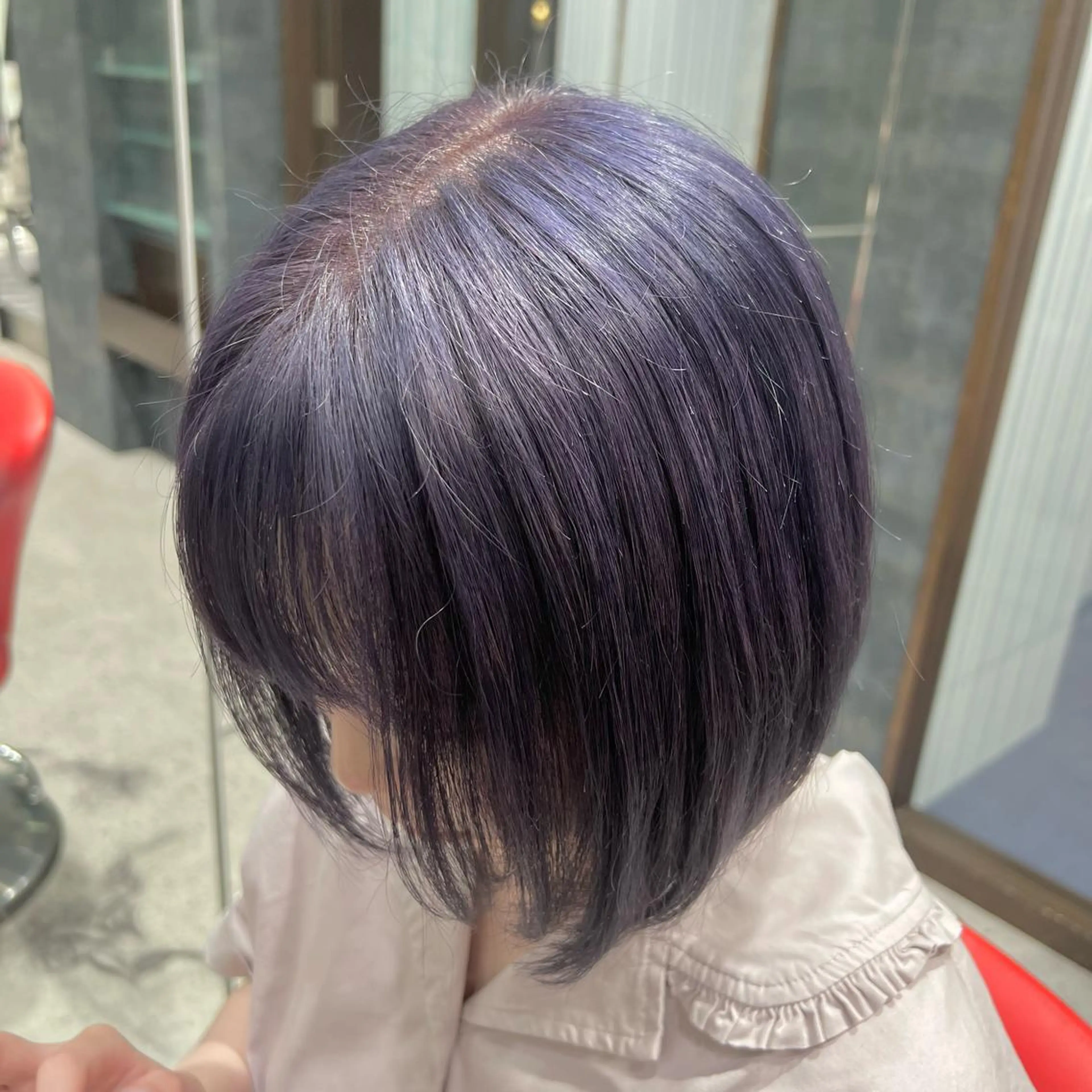 カラー ラベンダーカラー stylist 🐶内藤 成香のヘアスタイル