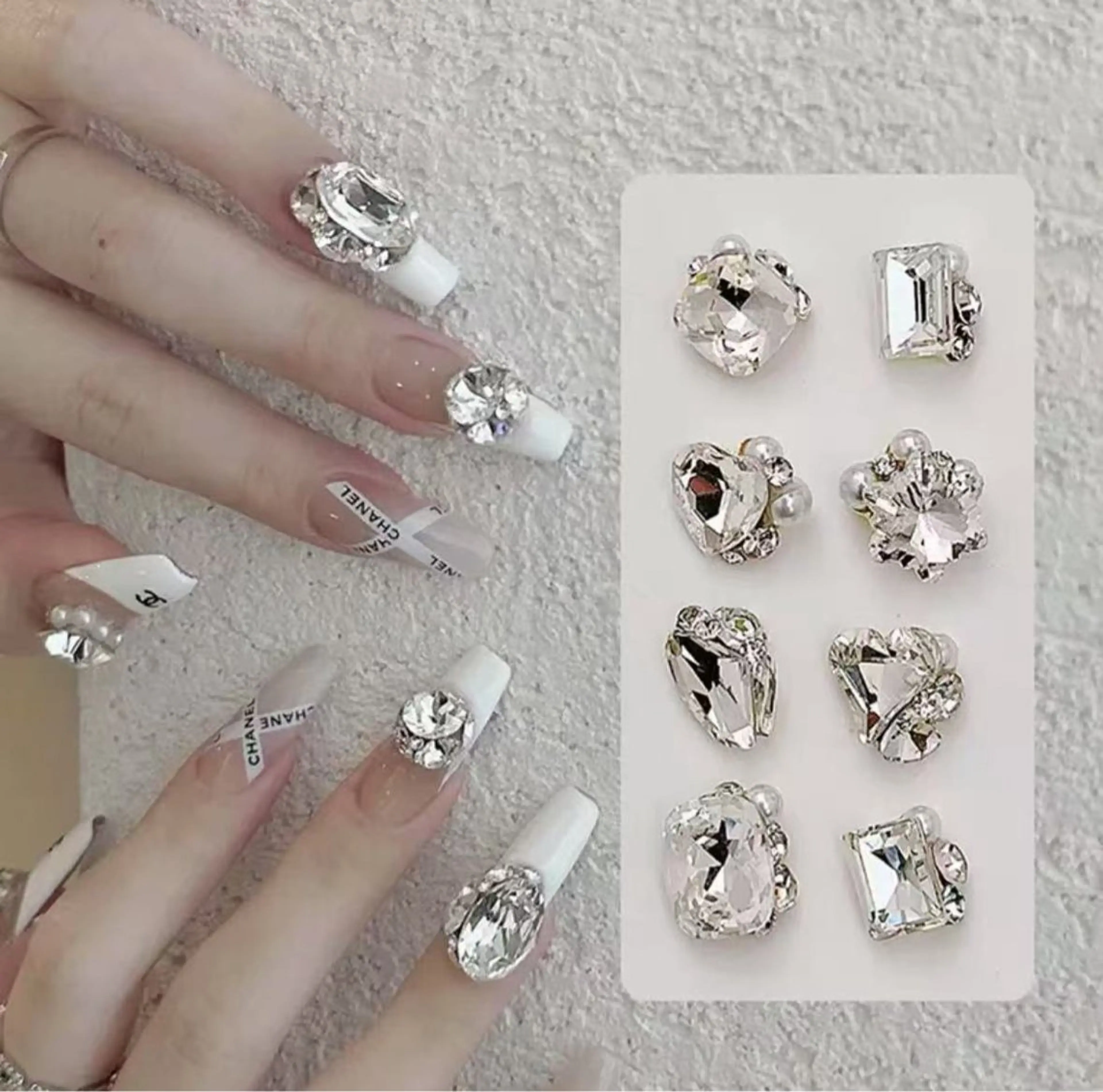 🎀10本無制限デザインやり放題💕➕パーツ付け放題120分の写真