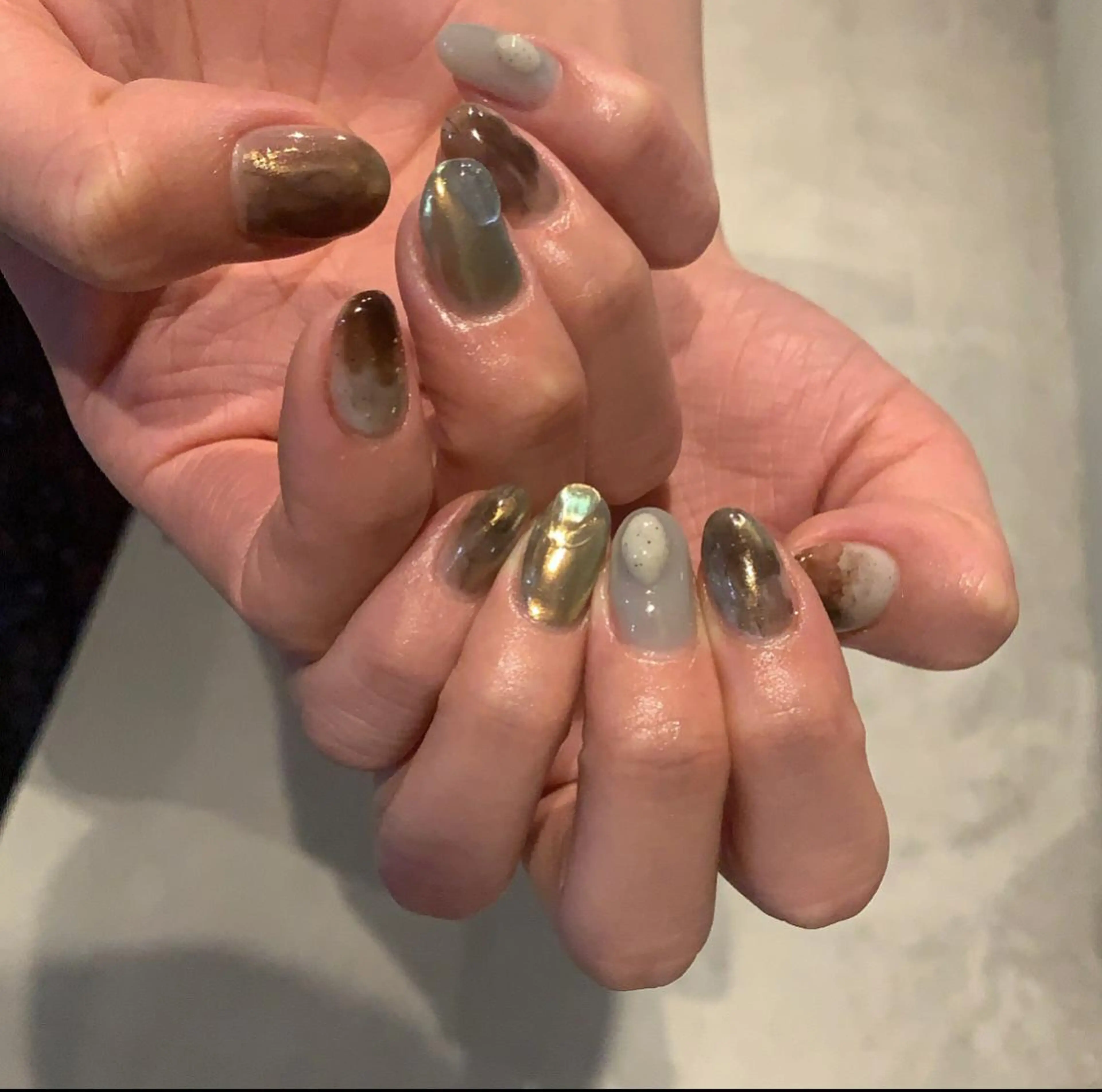 ネイル ハンドネイル にしぐち はるかのネイルデザイン