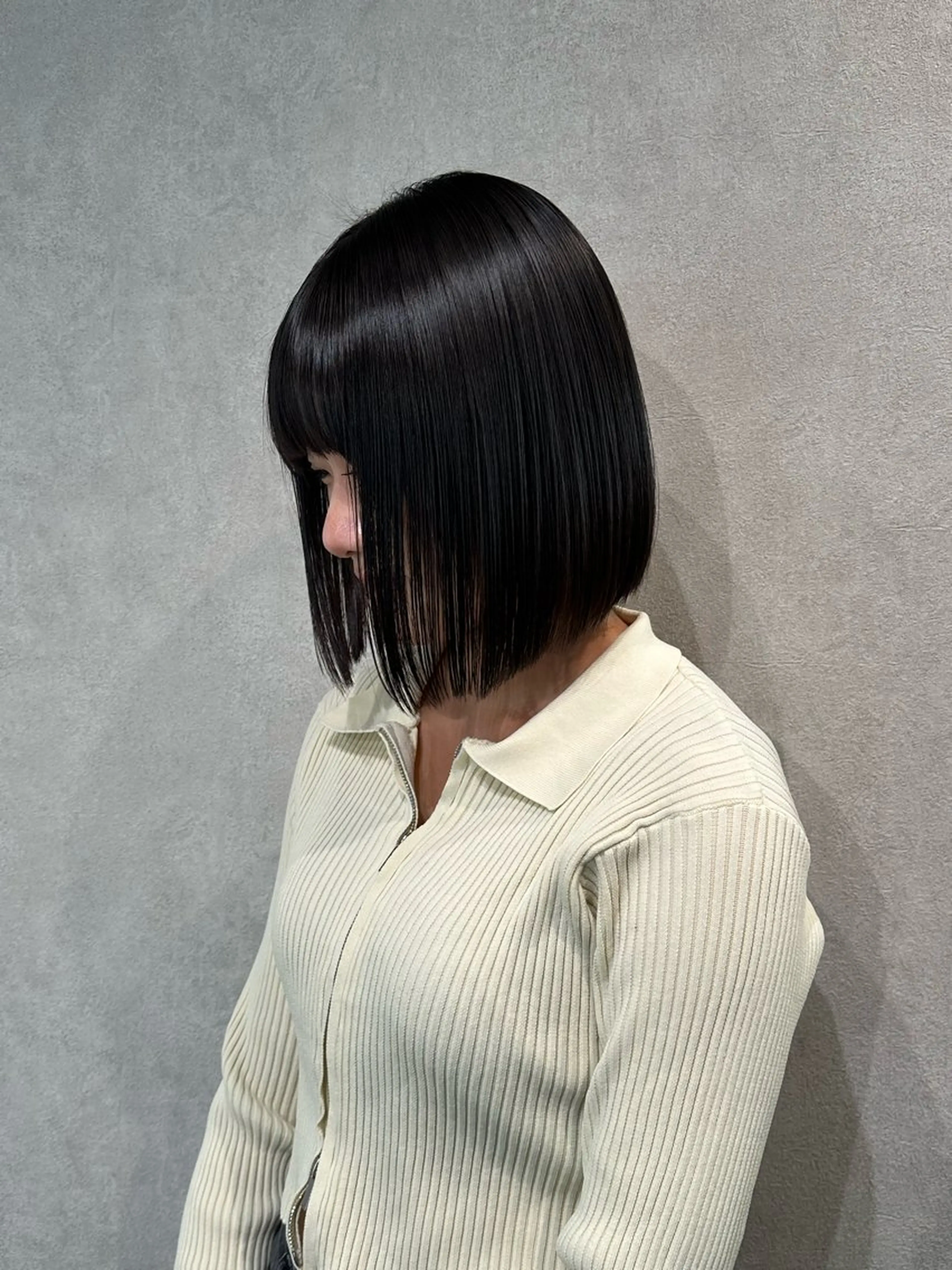 ミディアム 酸性ストレート 縮毛矯正 お洒落カジュアル🍃 まなとのヘアスタイル