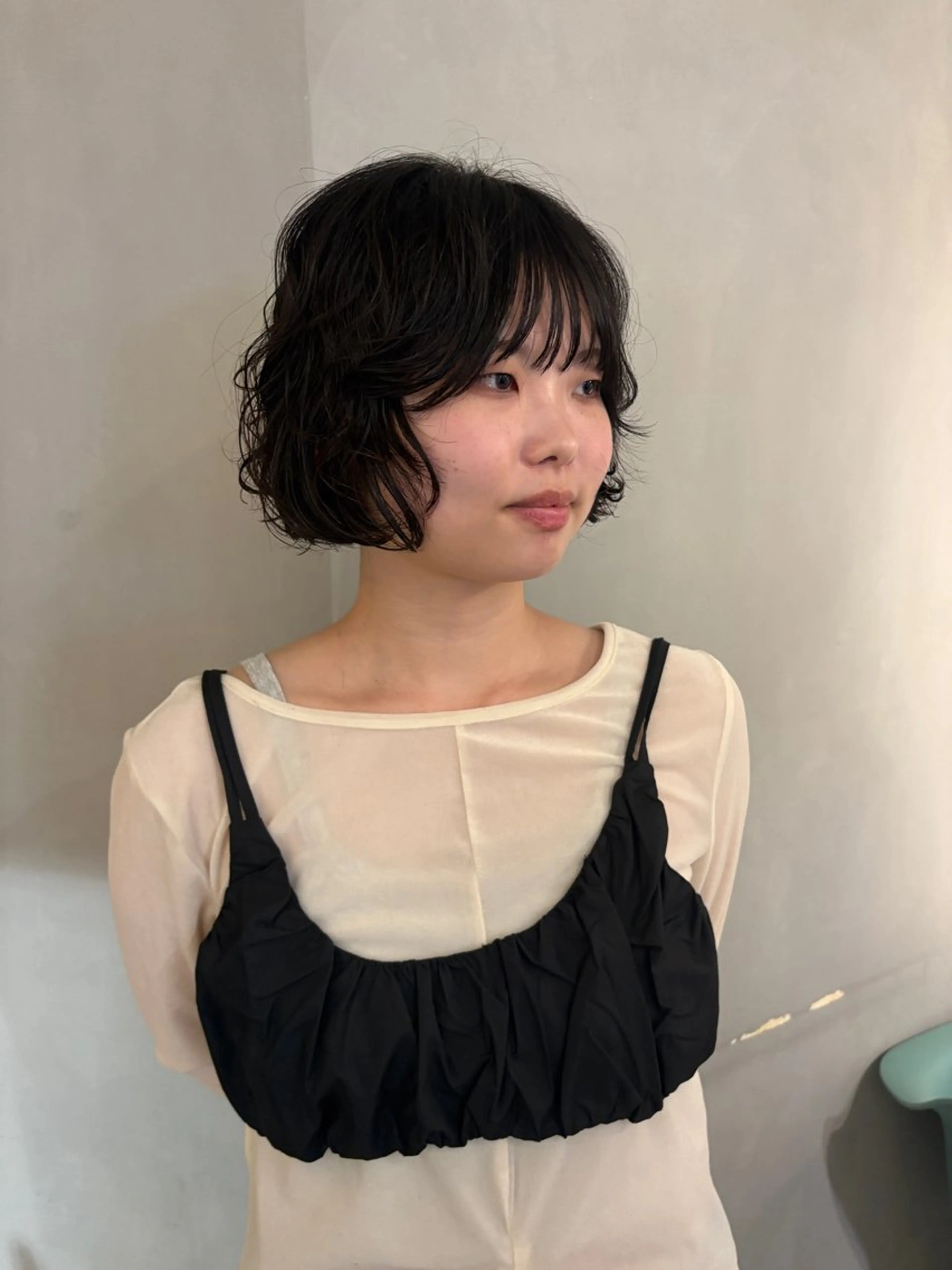 ショート カット パーマ パーマ/ボブ,ロング ヤマシタミウ🌀のヘアスタイル