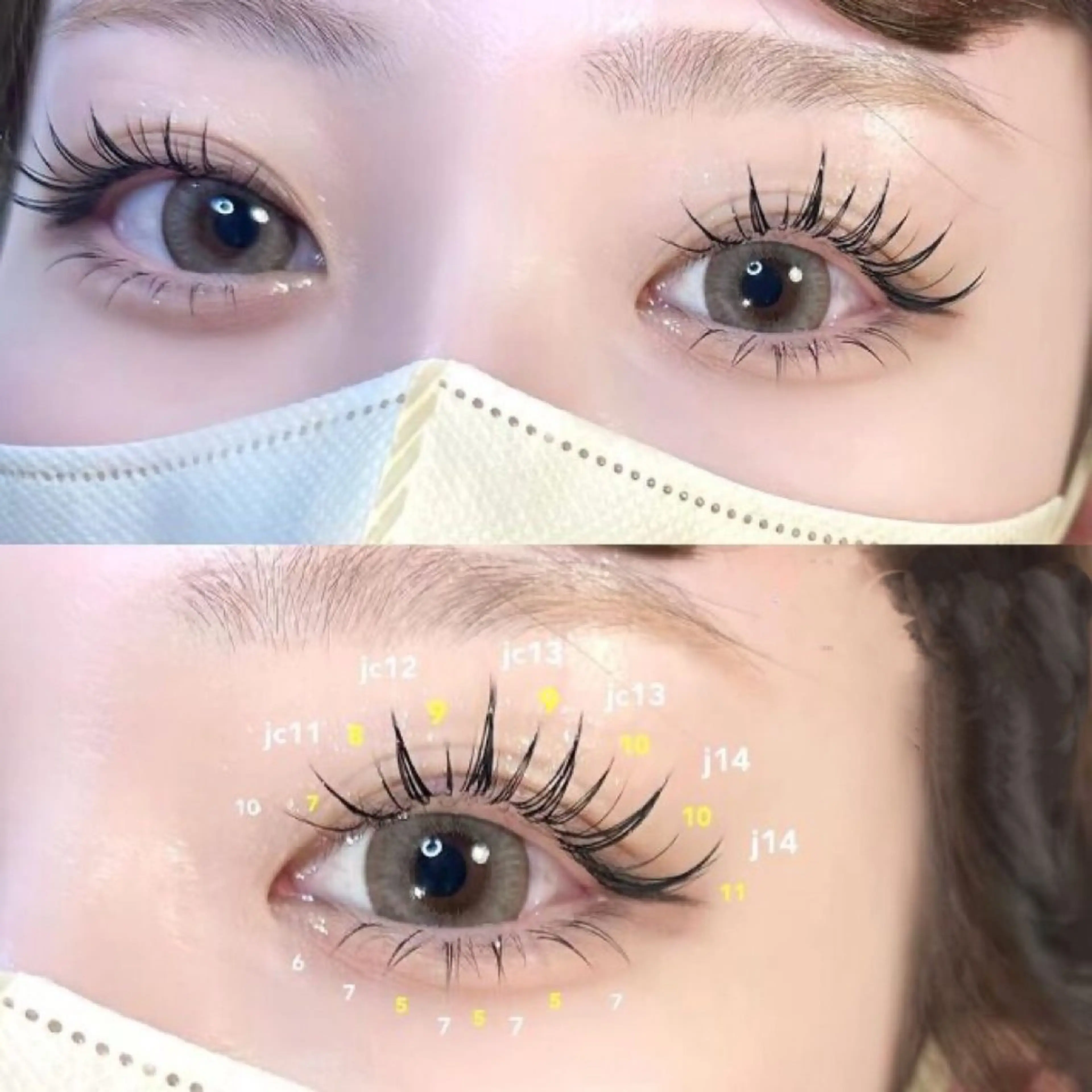 マツエク・マツパ APEX RURUのマツエク・マツパデザイン