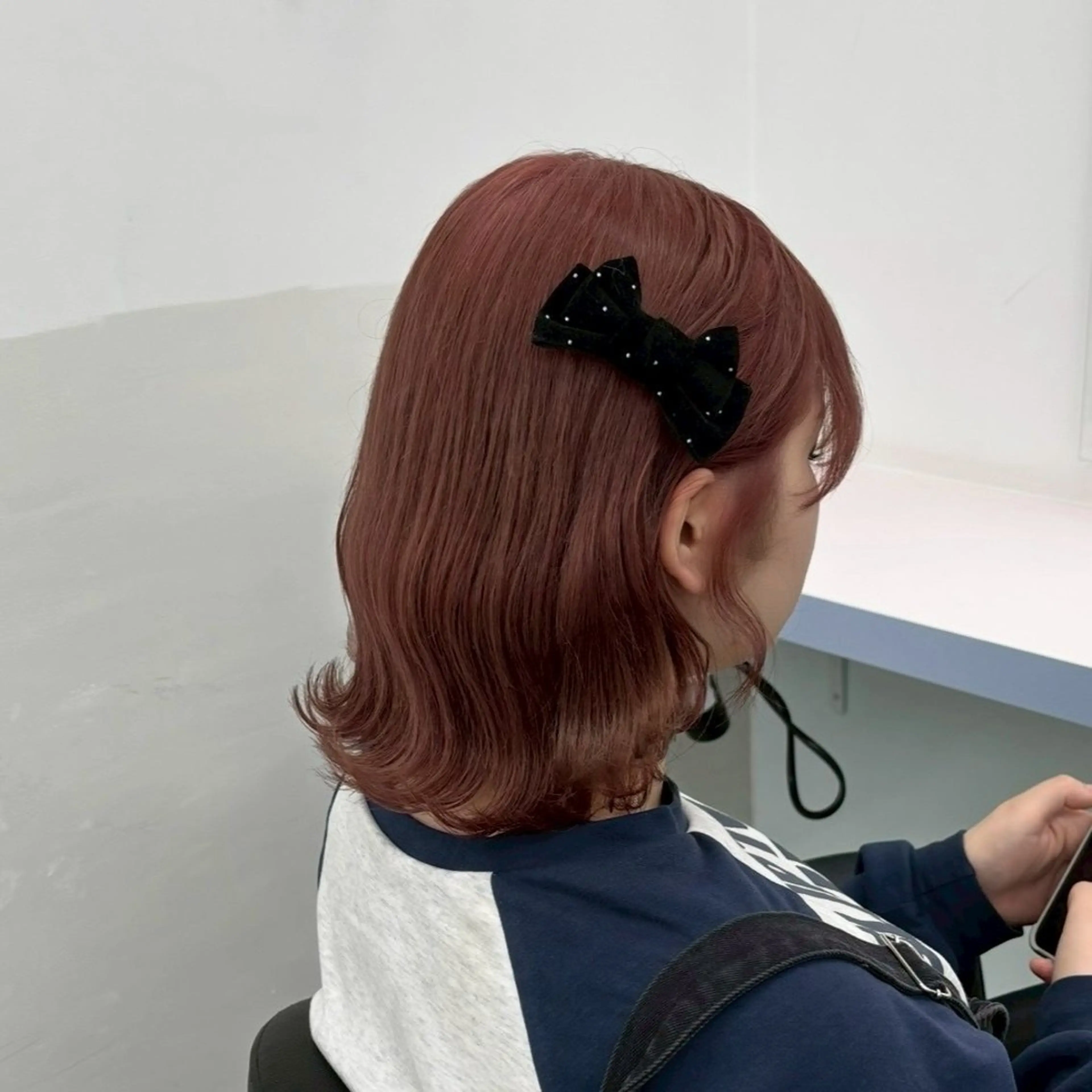 ミディアム カラー ヘアカラー トリートメント 💎トレンドカラー 💎桃羽のヘアスタイル