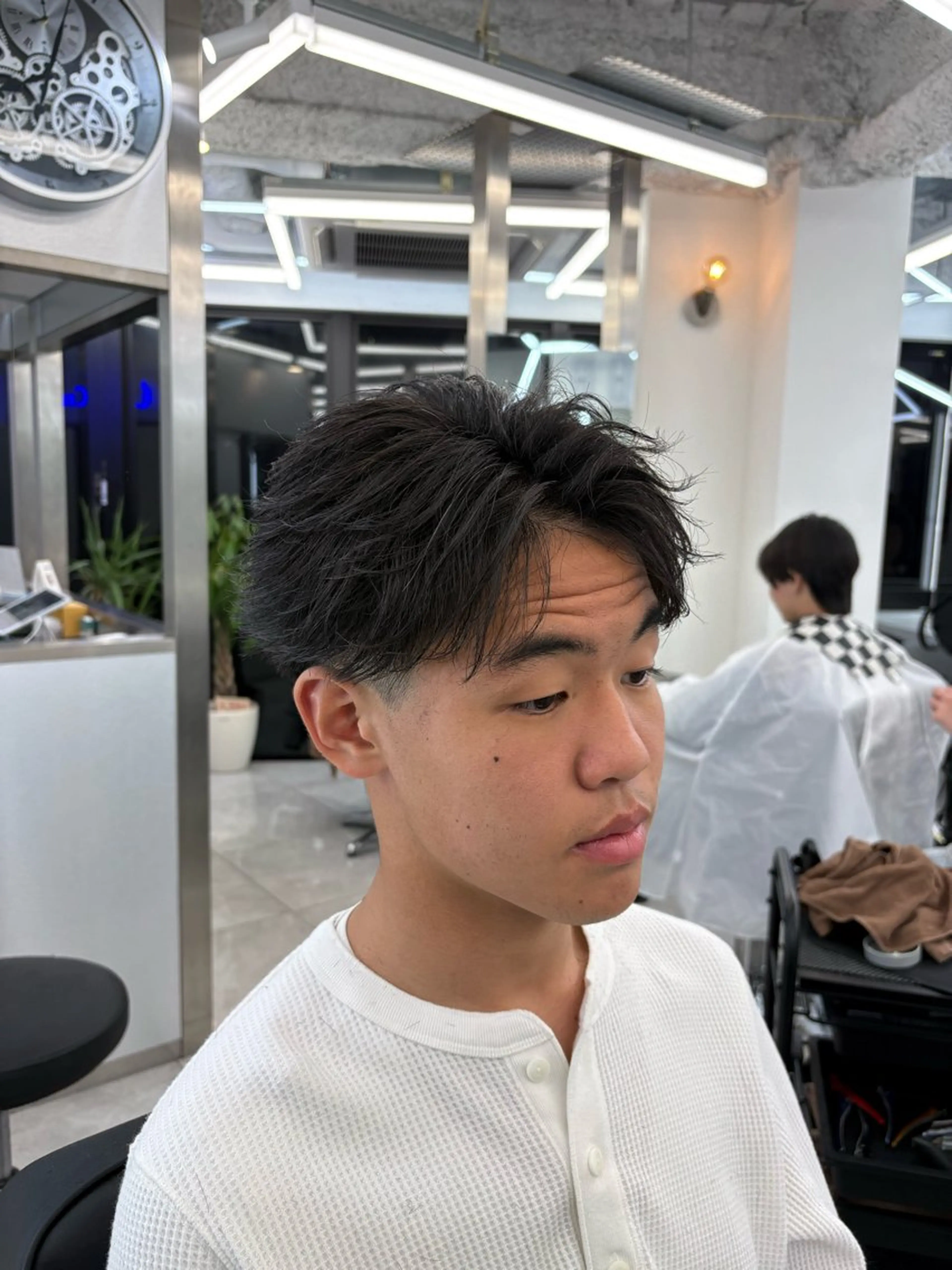 パーマ メンズ カット パーマ 🔥ジャス/ メンズ特化美容師🔥のヘアスタイル