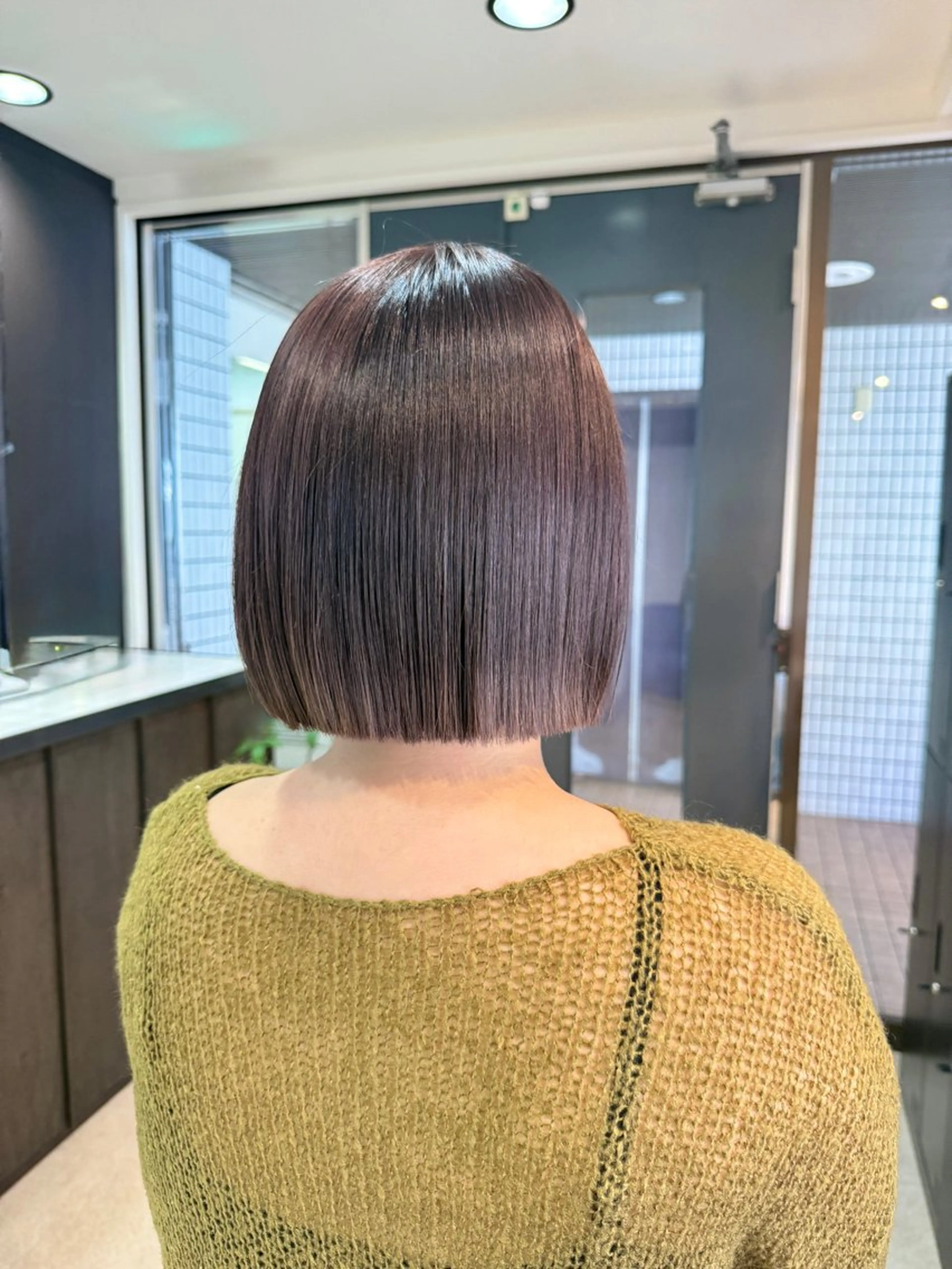 ショート カラー ブリーチ グレージュ ラベンダーカラー ラベンダーグレージュ ラベンダーグレー SHICUNEアサミ /ショート/メンズのヘアスタイル