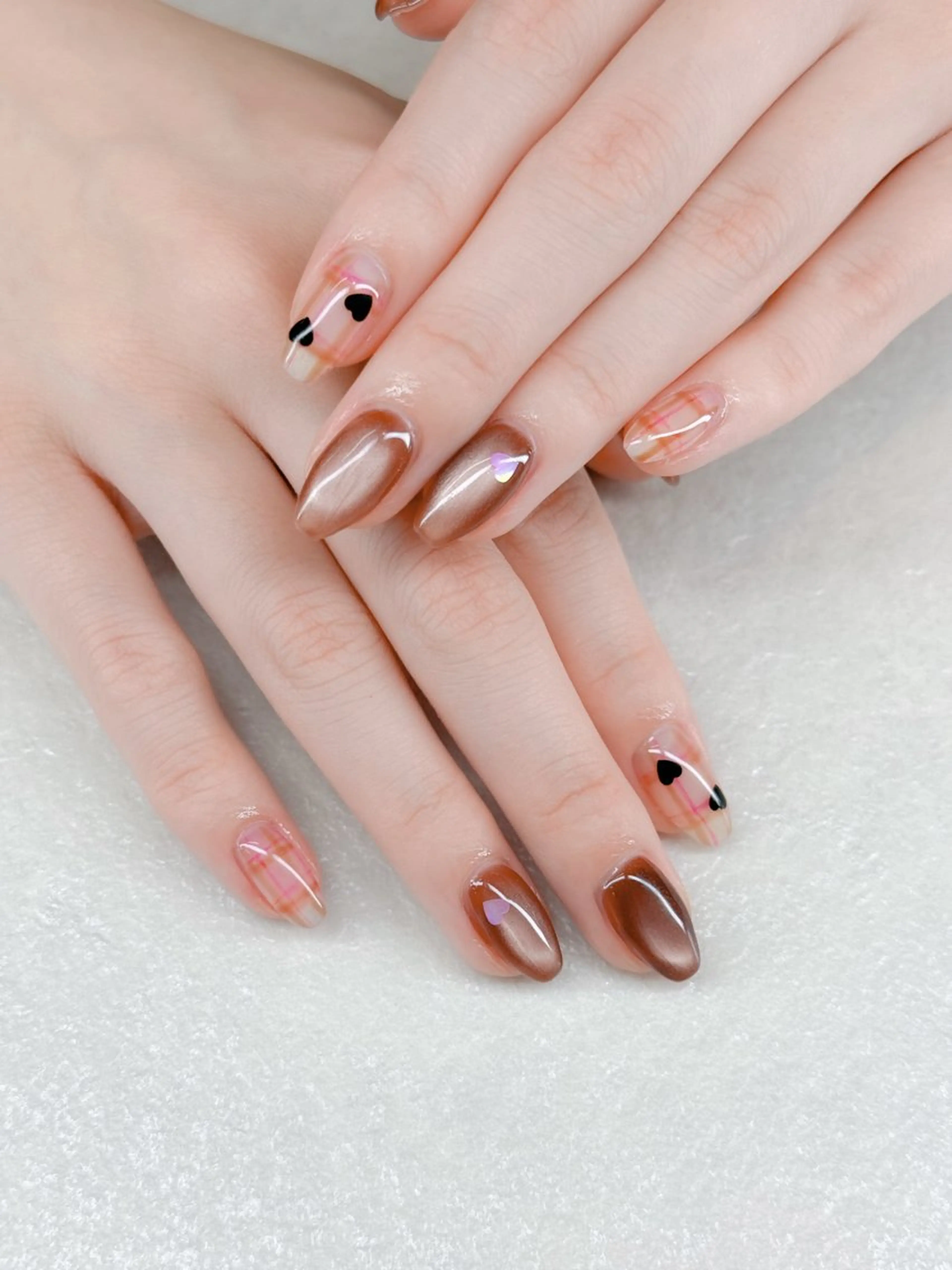 ネイル Agate miku🎀‧₊のネイルデザイン