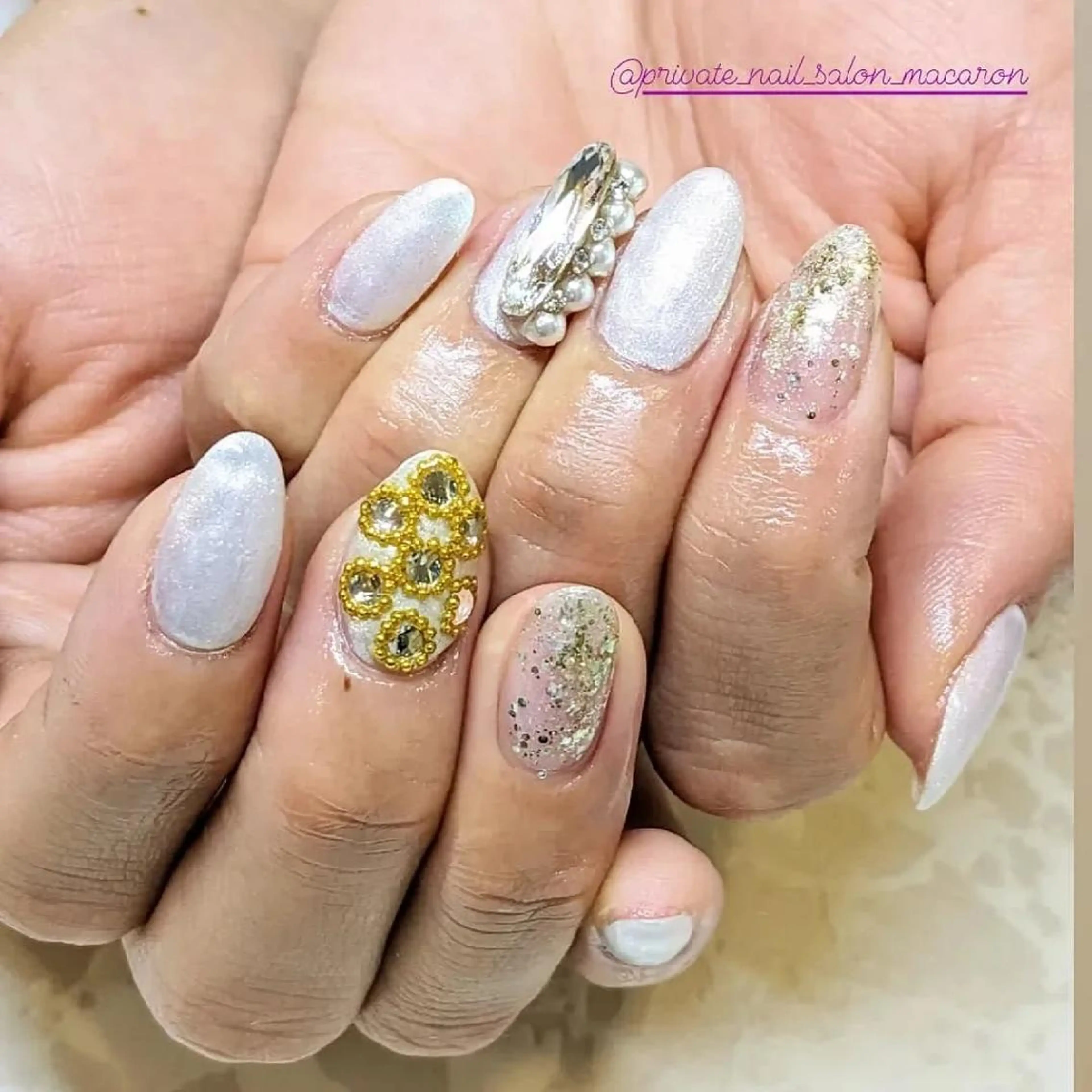 ネイル nail salon macaron のネイルデザイン