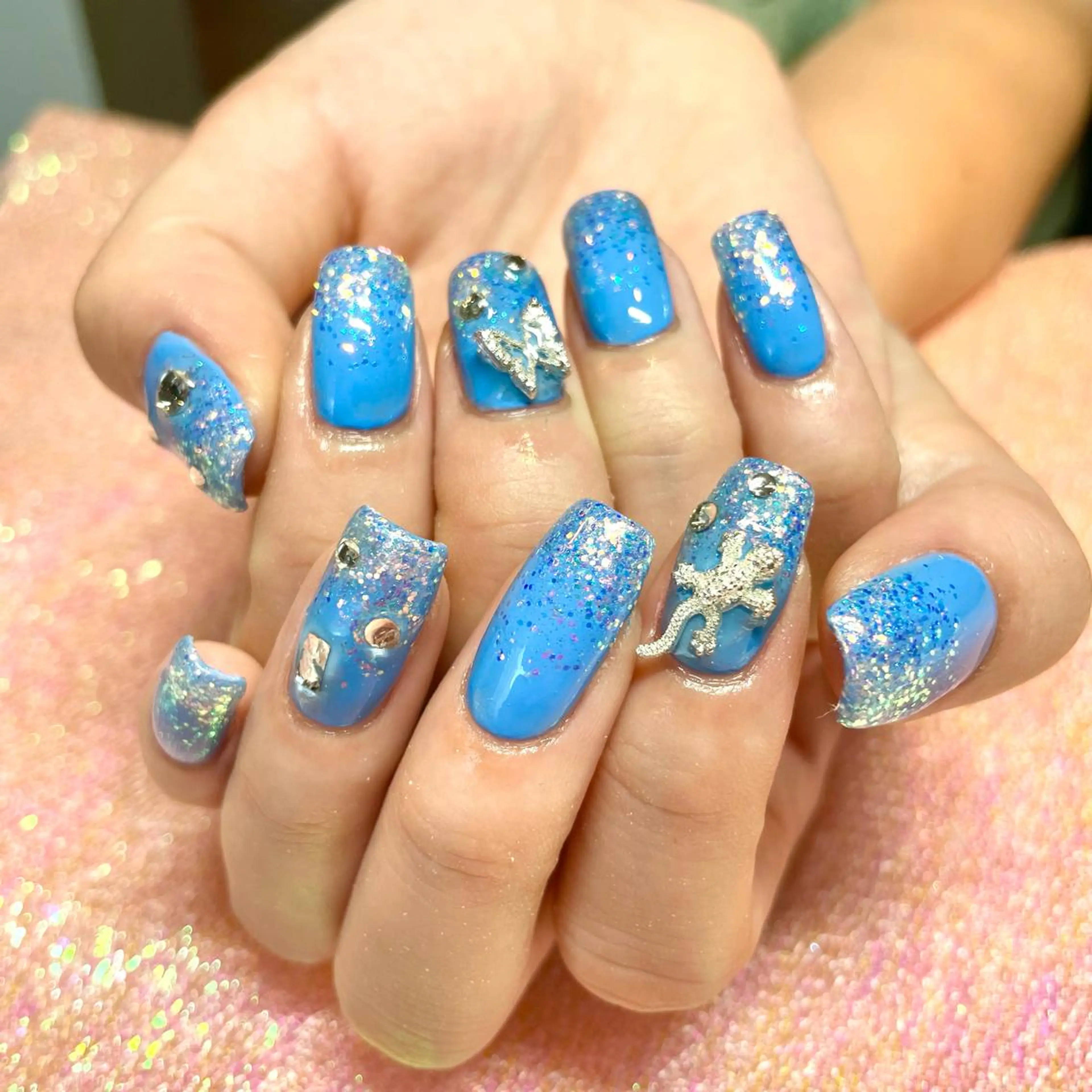 ネイル ハンドネイル Nail ヌシん家 AKANEのネイルデザイン