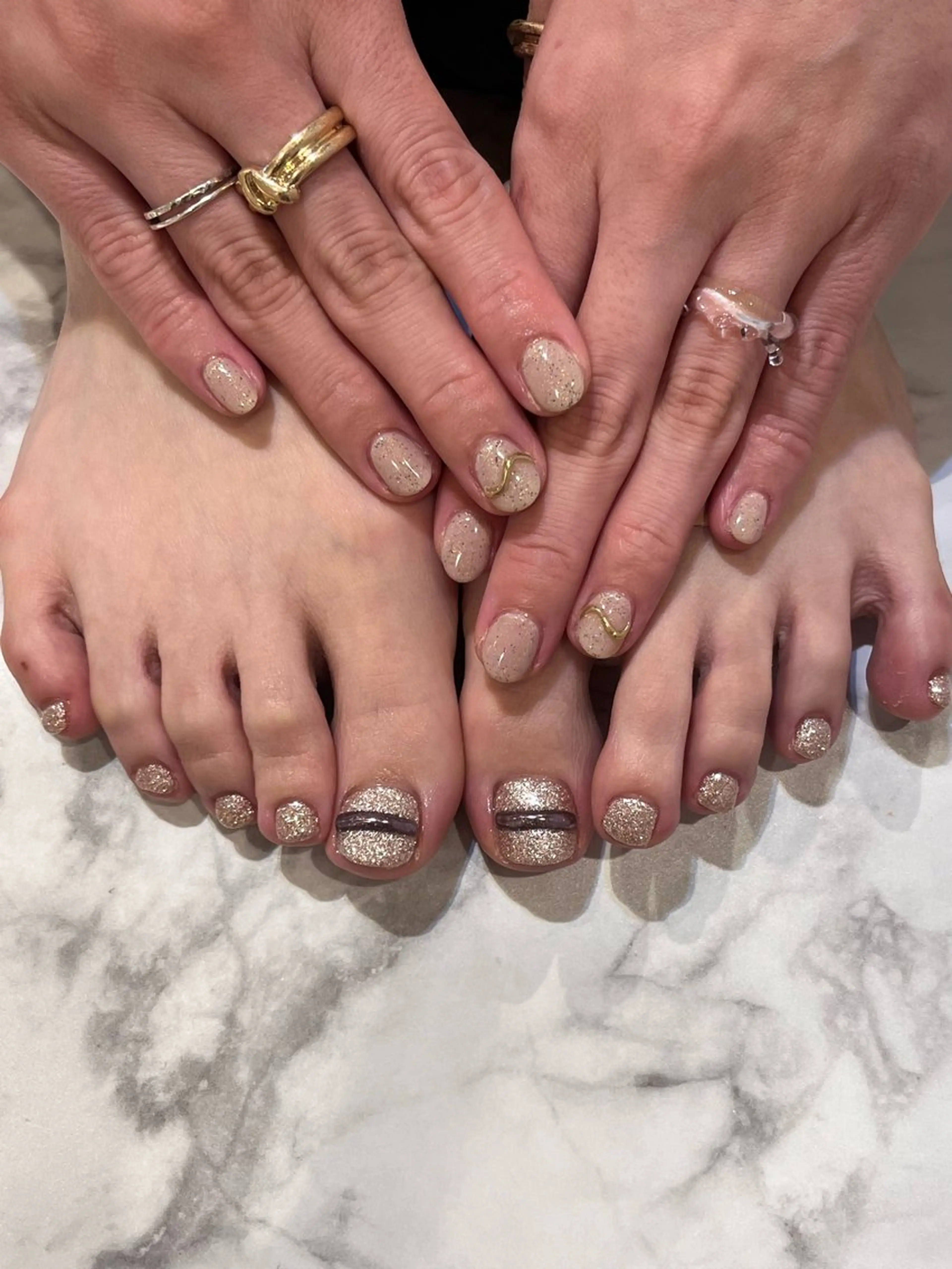 ネイル ハンドネイル Bianca 今池　Yamazoeのネイルデザイン