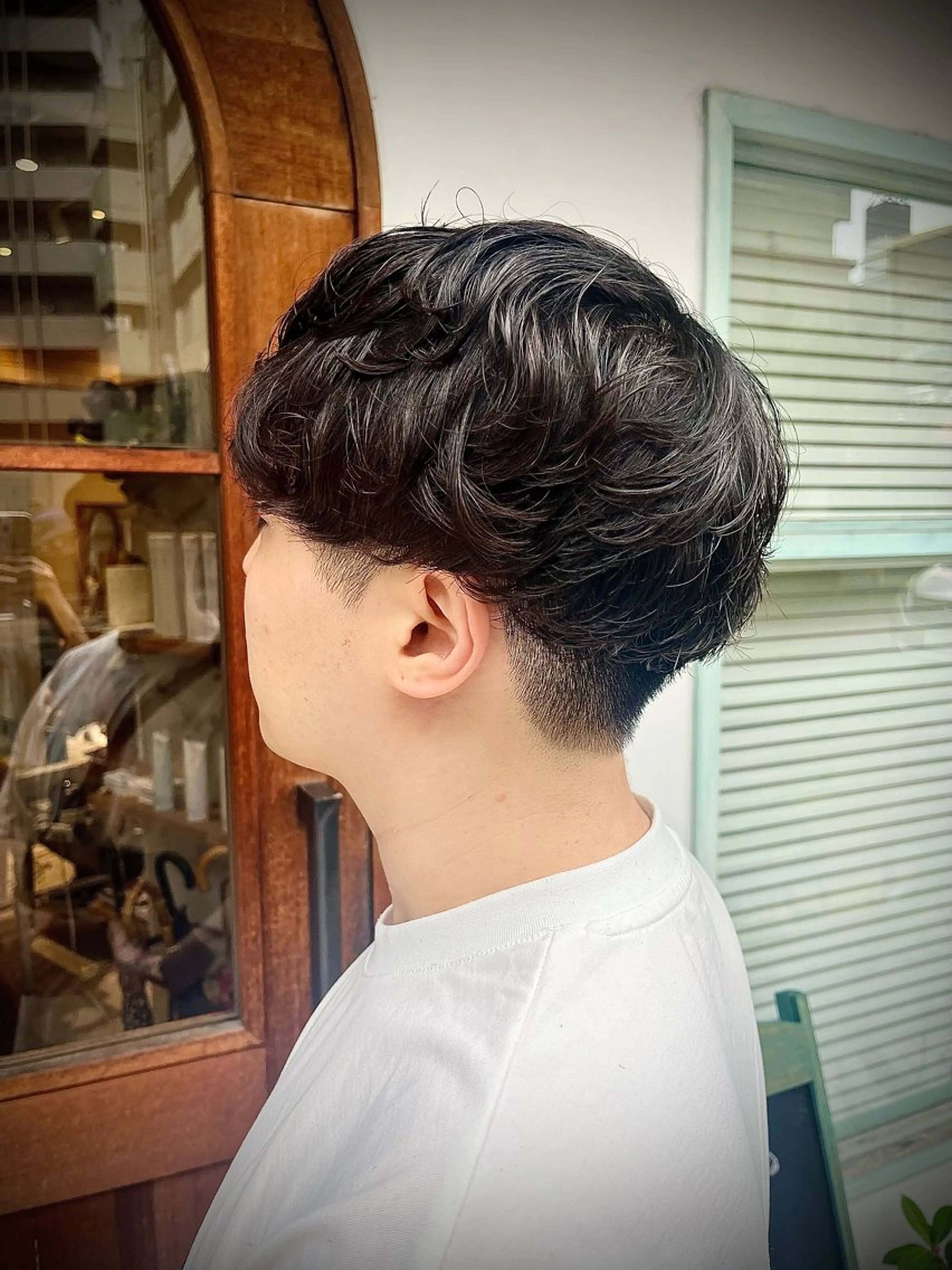 パーマ メンズ メンズパーマ 🟦メンズ特化🟦 たかしま　あさひのヘアスタイル