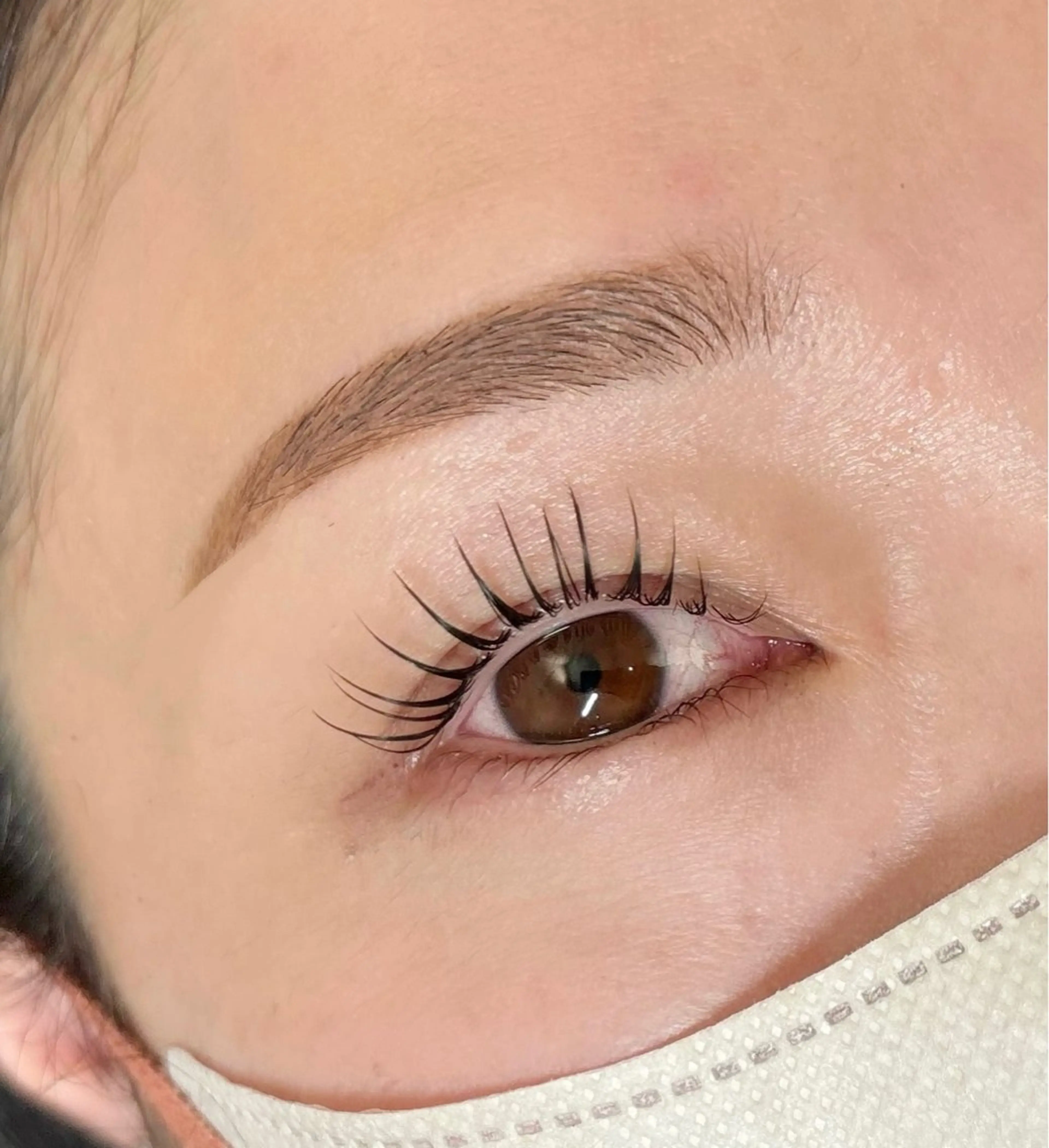 マツエク・マツパ パリジェンヌラッシュリフト まつげパーマ 一重×まつ毛パーマ マツパ iyoyo所属・iyoyo ERIKOのマツエク・マツパデザイン