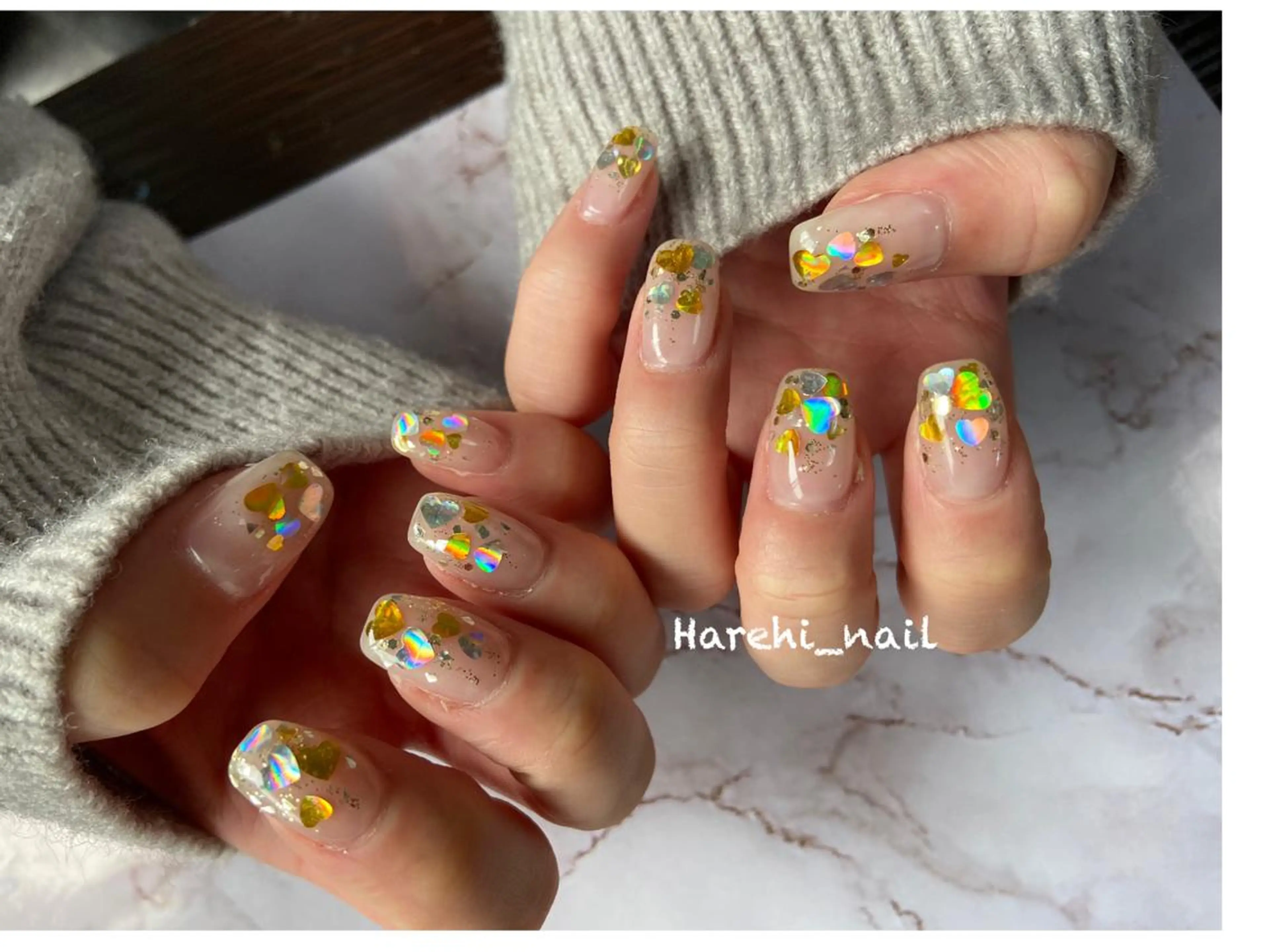 ネイル ハンドネイル Harehi_ nailのネイルデザイン