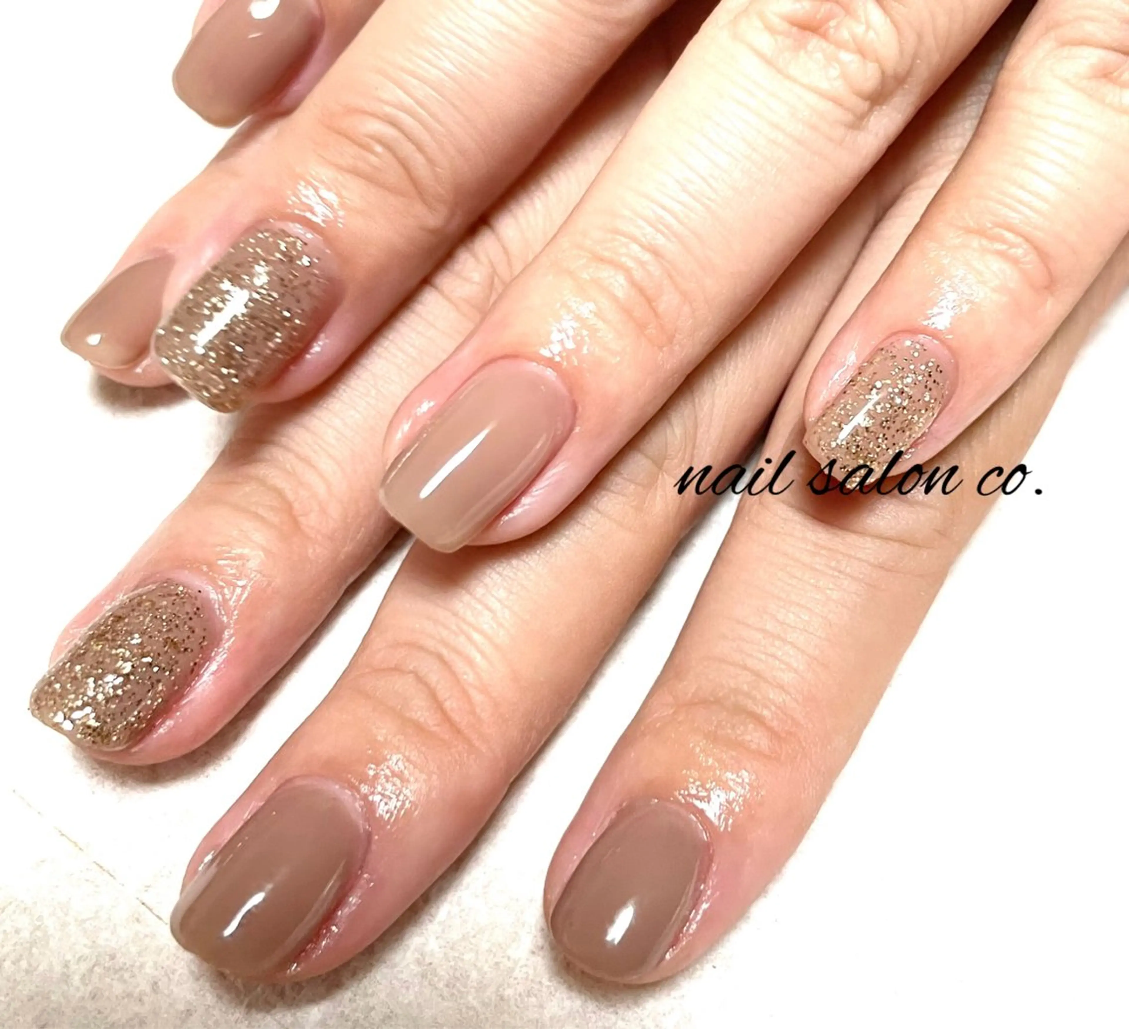 ネイル ラメ(グリッター) ハンドネイル フットネイル kaz kazのネイルデザイン