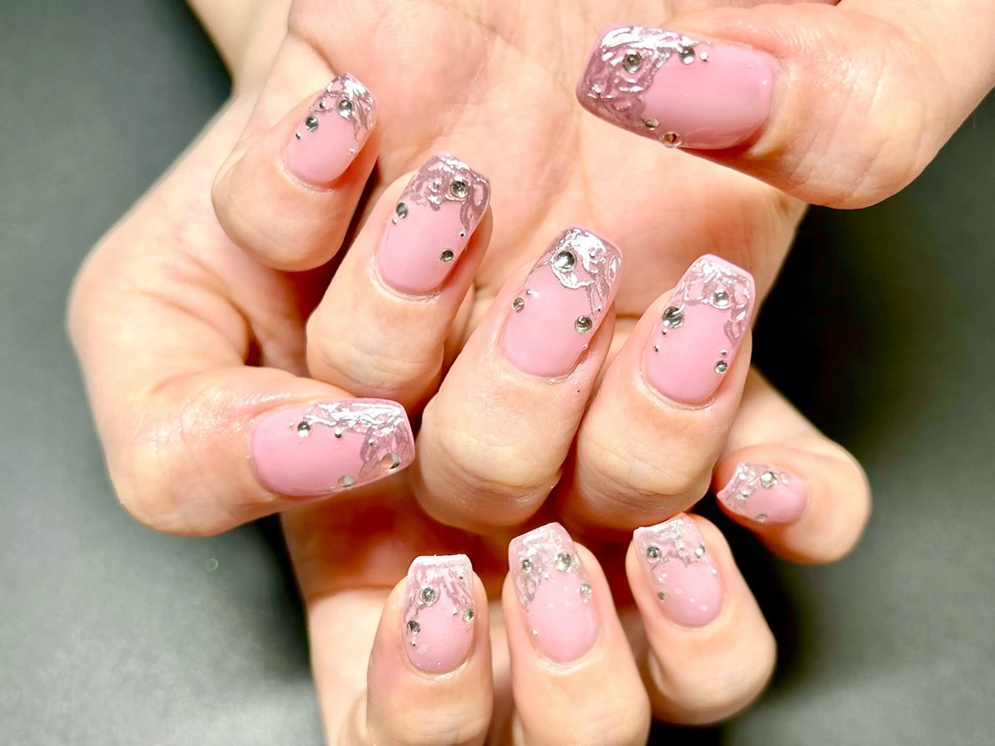 ネイル ハンドネイル Mela ミユ🌼.*のネイルデザイン
